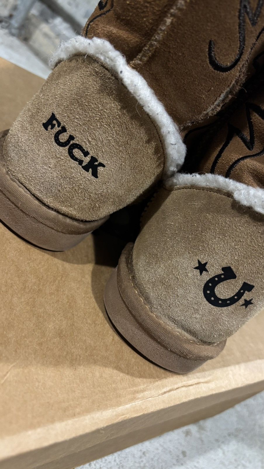 1199 Bazo 1199 Ugg Cowboy Boots Size US 10 / EU 43 - 12 Thumbnail