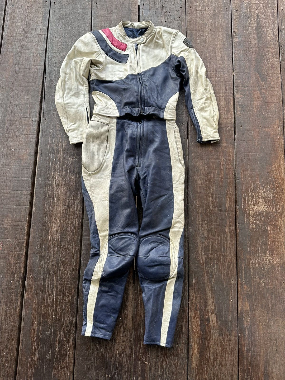 Japanese Brand Giulio leather racing jacket Size XS / US 0-2 / IT 36-38 - 1 Thumbnail