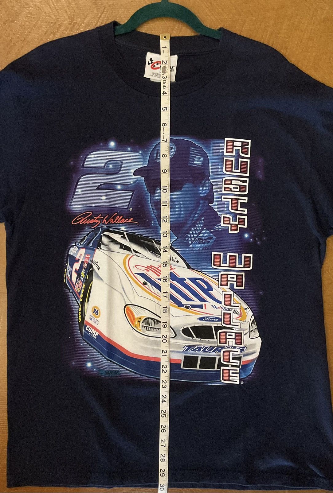Chase Authentics Rusty Wallace T Shirt Size US L / EU 52-54 / 3 - 3 Thumbnail