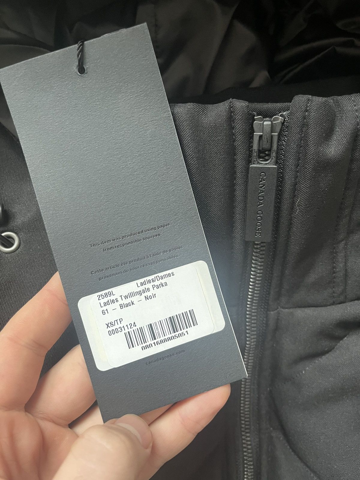 Canada Goose Canada Goose Twillingate Parka Jacket XS Black Size XS / US 0-2 / IT 36-38 - 5 Thumbnail