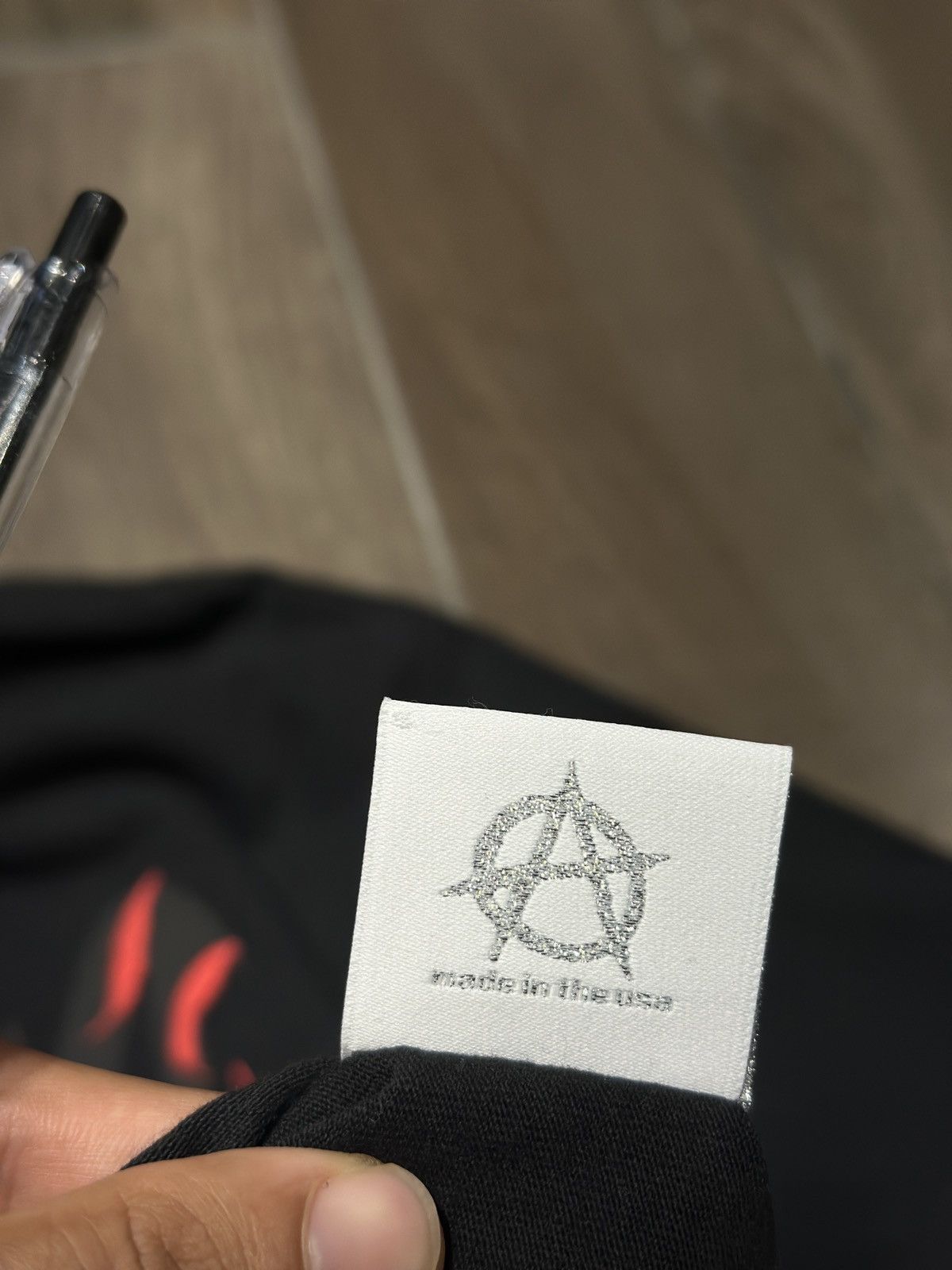 Revenge REVENGE DOVE TEE BLACK/RED Size US M / EU 48-50 / 2 - 5 Thumbnail