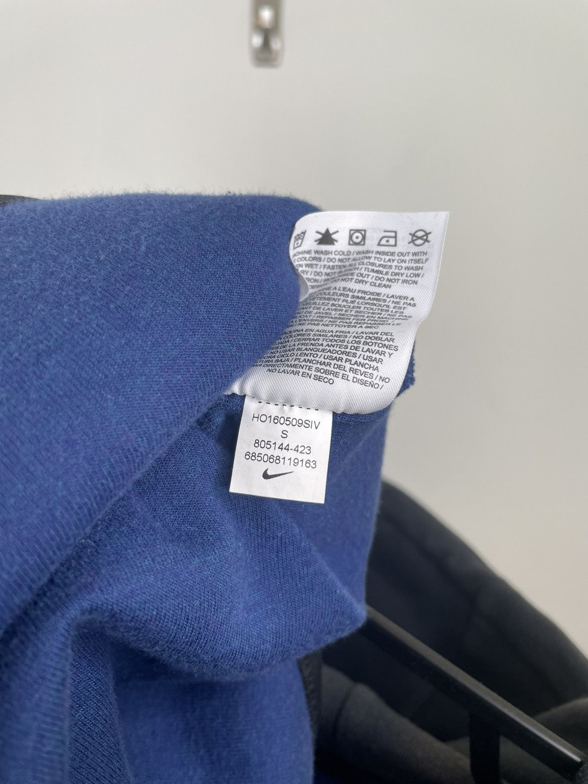 Nike Nike Hoodie Tech Fleece Windrunner Blue Size Small Size US S / EU 44-46 / 1 - 6 Thumbnail
