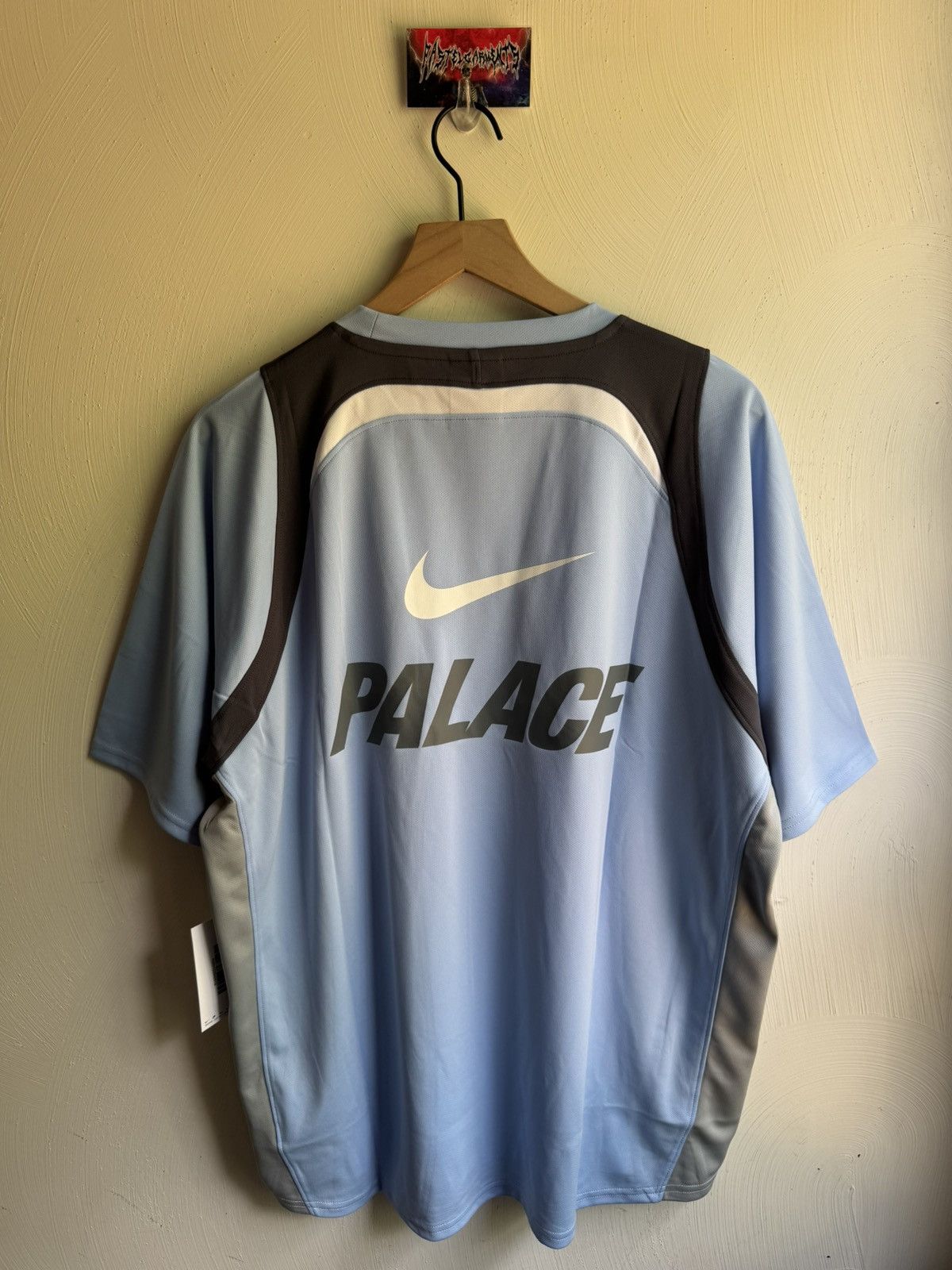 Palace PALAMAT JERSEY NAVY / PURPLE LARGE | Grailed