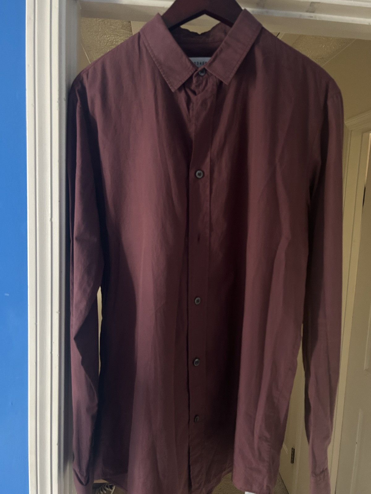 Maison Margiela Maison Margiela button up dress shirt mmm Italy 🇮🇹 designer Size US L / EU 52-54 / 3 - 1 Thumbnail