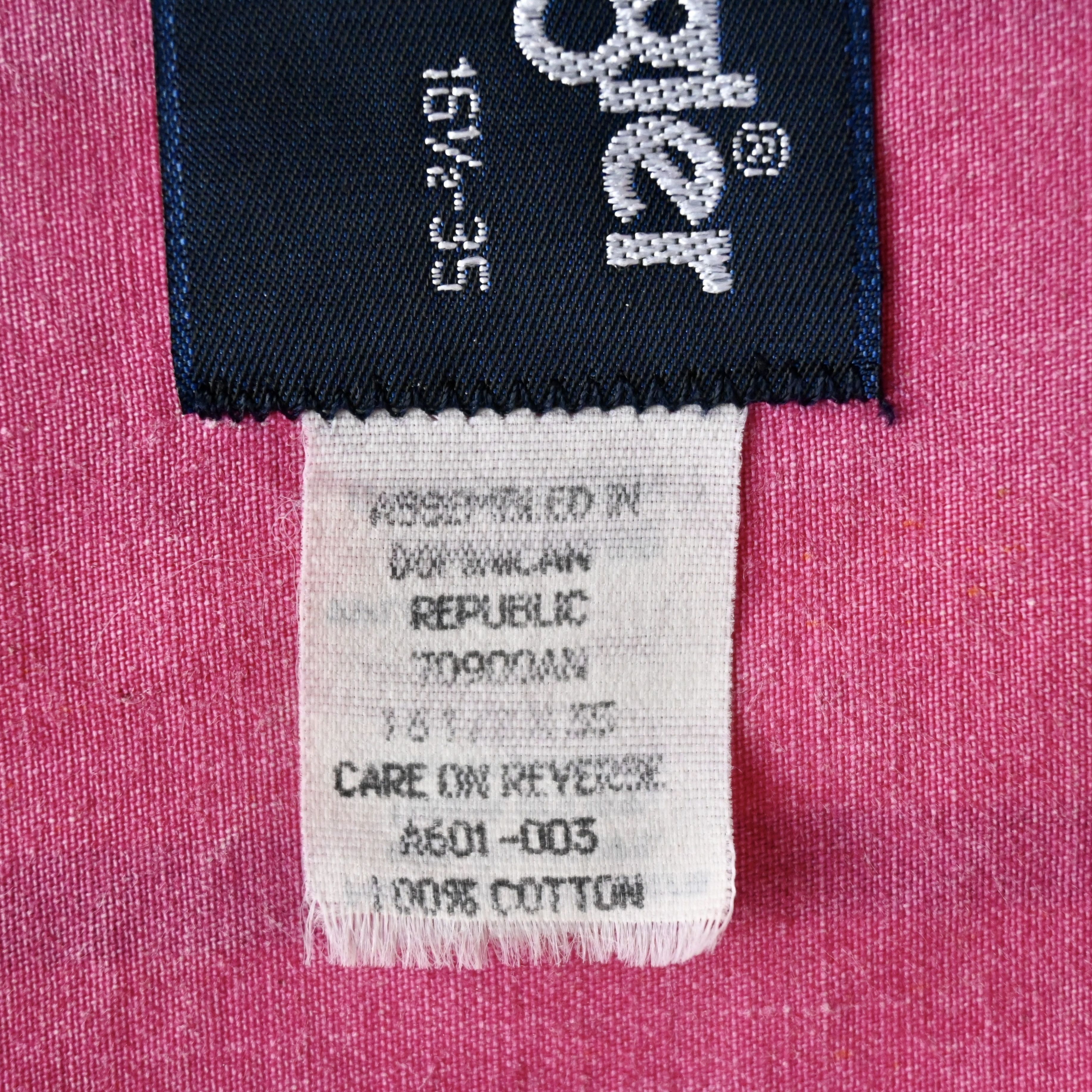 VTG 1990s Wrangler Brushpopper cape shirt multi/pink 16.5