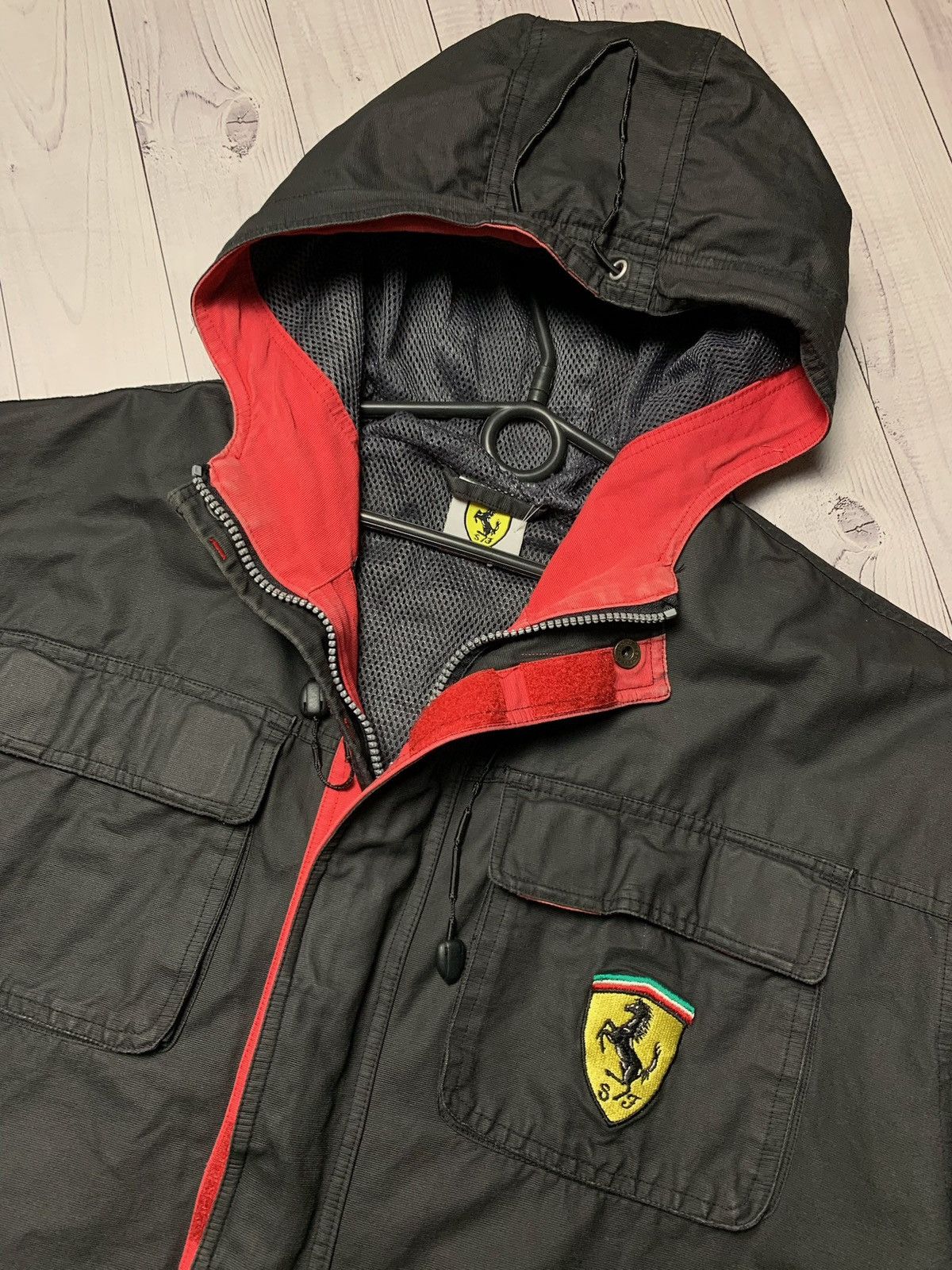 Ferrari × Vintage Vintage Ferrari anorak racing Jacket size L Size US L / EU 52-54 / 3 - 2 Thumbnail