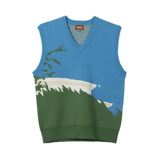 トップス GOLF WANG GELATO SWEATER VEST Golf Wang Golf Wang Gelato Sweater Vest | Grailed