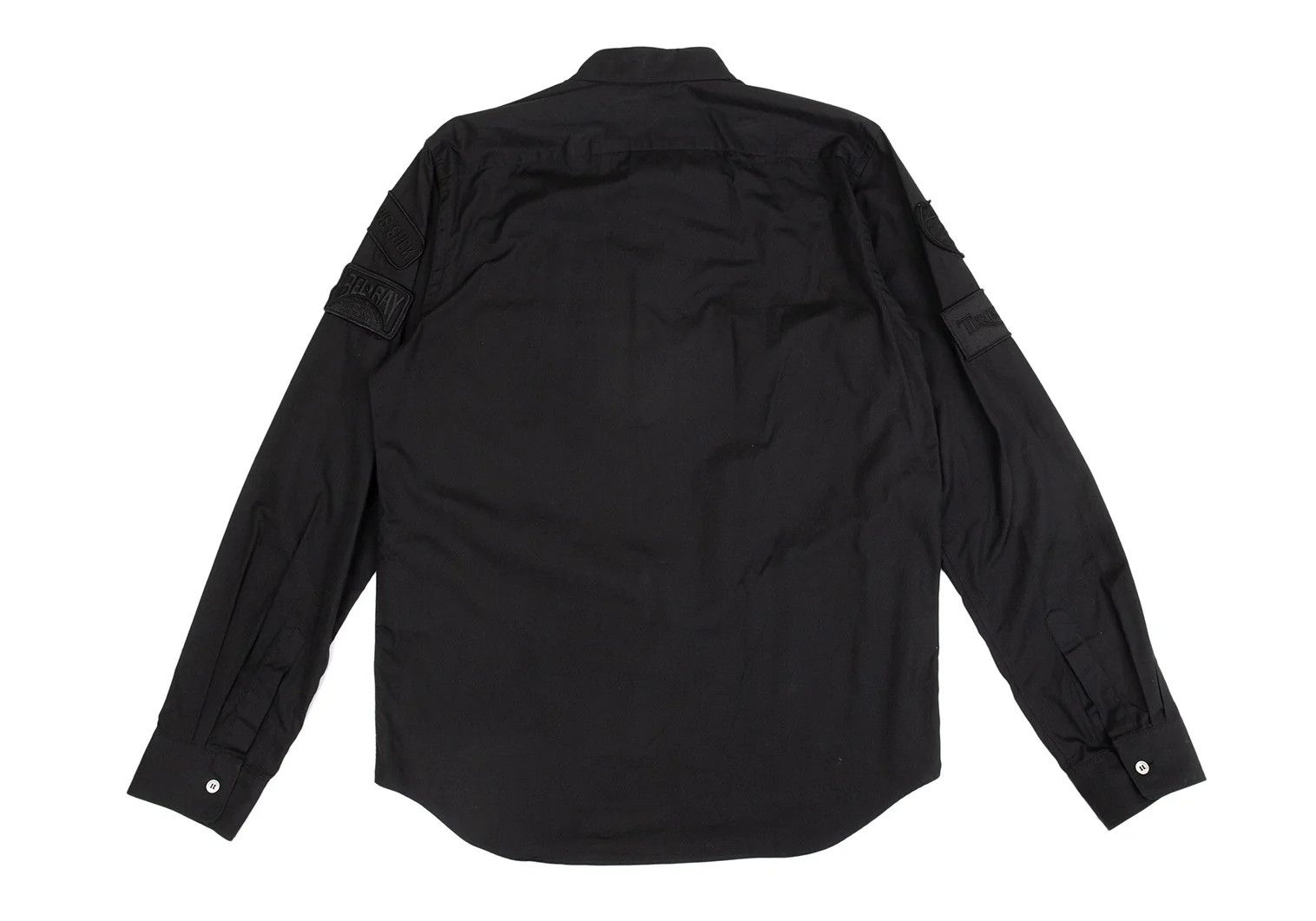 Junya Watanabe Black Patch Design Long Sleeve Shirt Size L Size US L / EU 52-54 / 3 - 15 Thumbnail