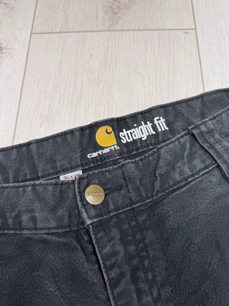 Carhartt Vintage carhartt workpants black cargo 36x32 Size US 32 / EU 48 - 14 Thumbnail