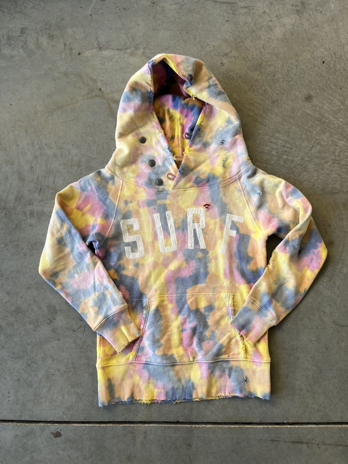 Kapital Kountry KAPITAL Surf Tie Die Hoodie Size 1 (small) Size US S / EU 44-46 / 1 - 8 Thumbnail