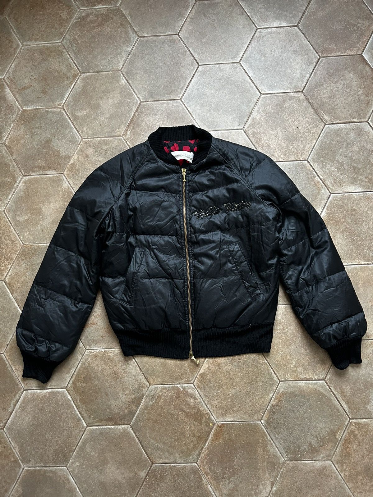 Iceberg × Japanese Brand ICEBERG HELLO KITTY BOMBER JACKET Size S / US 4 / IT 40 - 1 Thumbnail