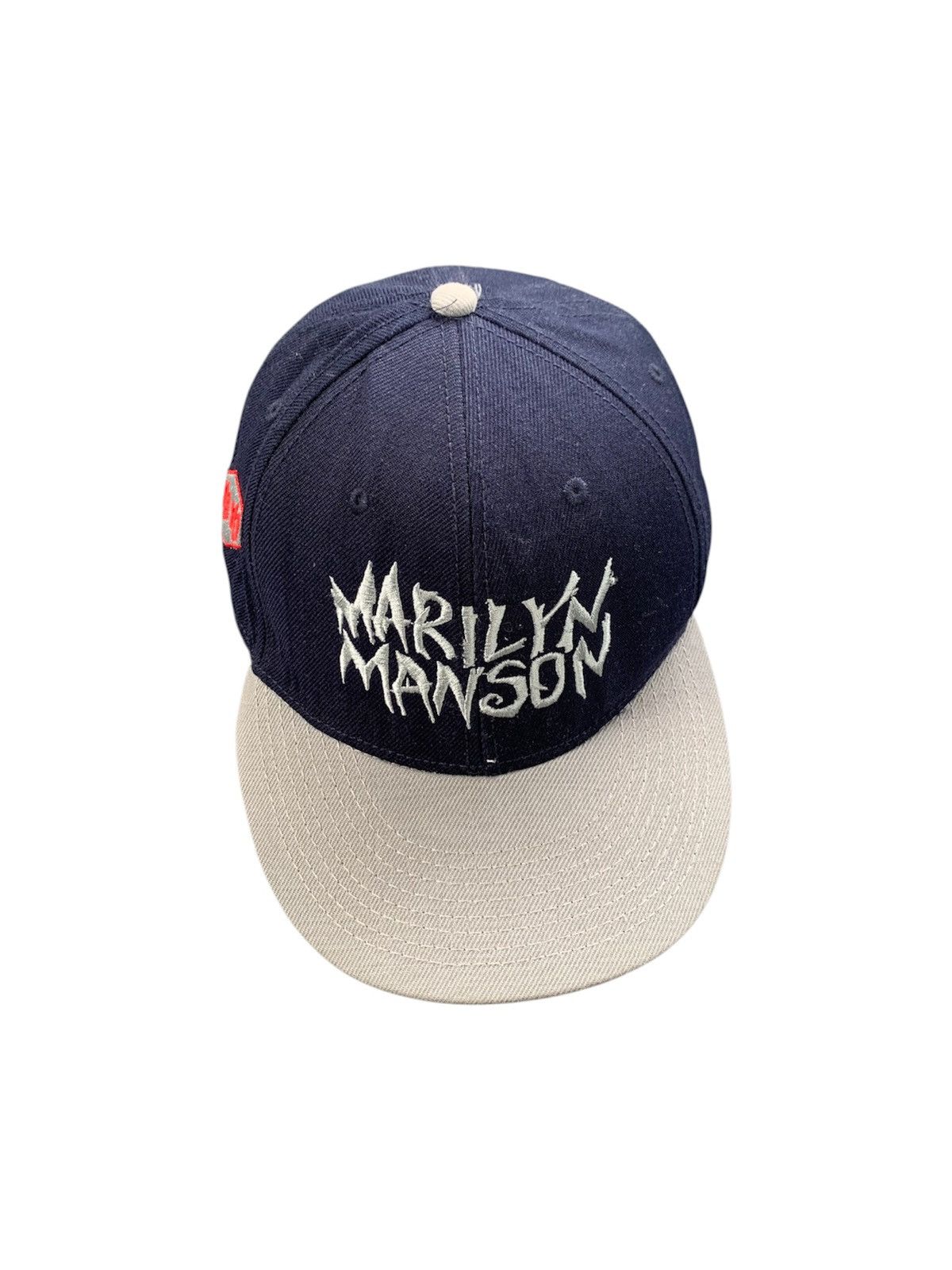 Band Tees × Marilyn Manson × Vintage Vintage Marilyn Manson Classic Font Cap Size ONE SIZE - 1 Thumbnail