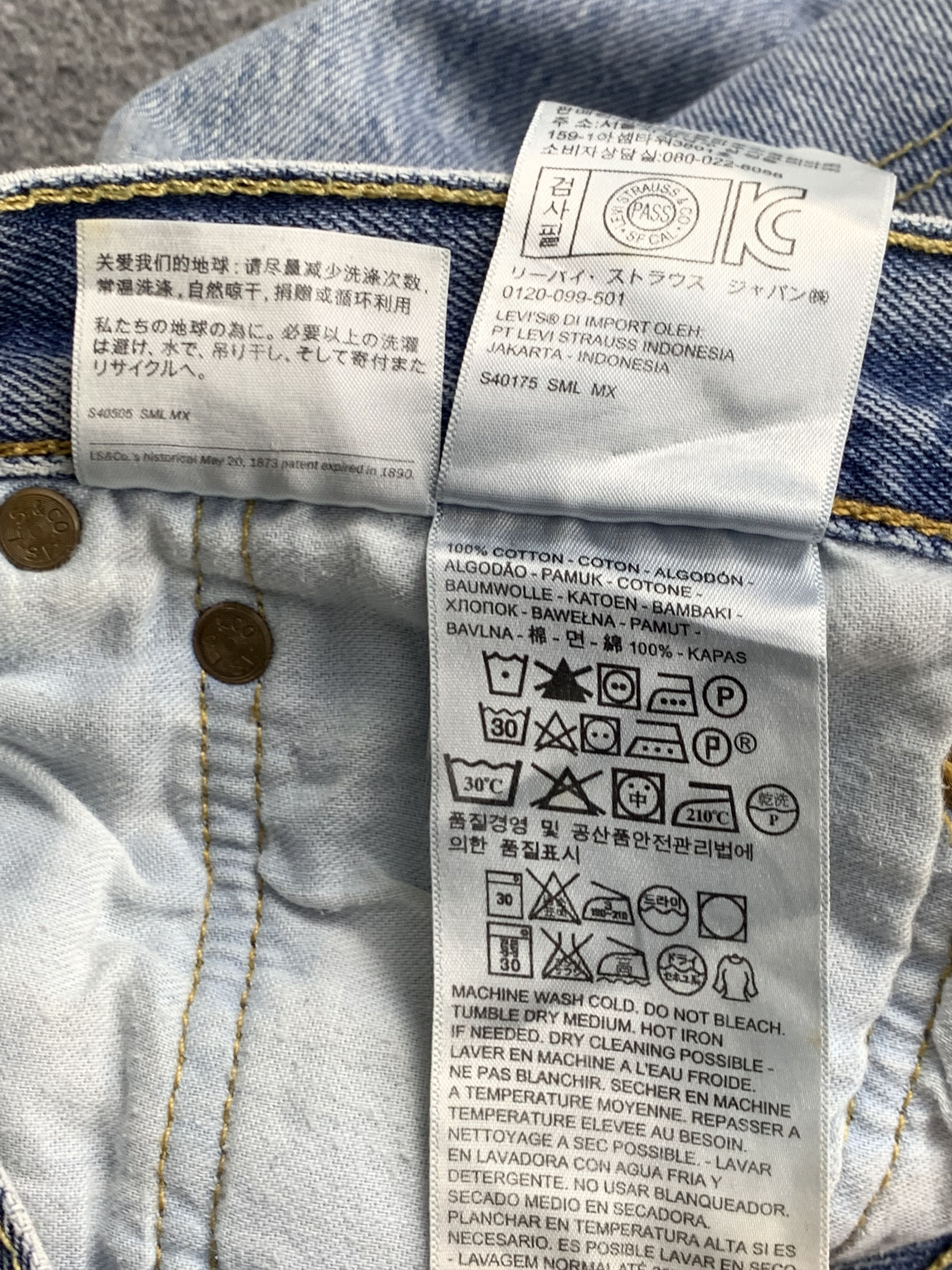 Levi's × Vintage Vintage Levis 501 Faded Blue Jeans Size US 36 / EU 52 - 7 Thumbnail
