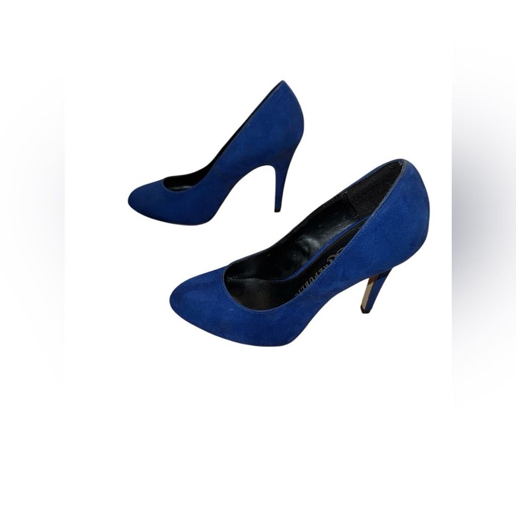 Rock & Republic Rock & Republic Women's Deep Blue Heels Size US 6 / IT 36 - 3 Thumbnail