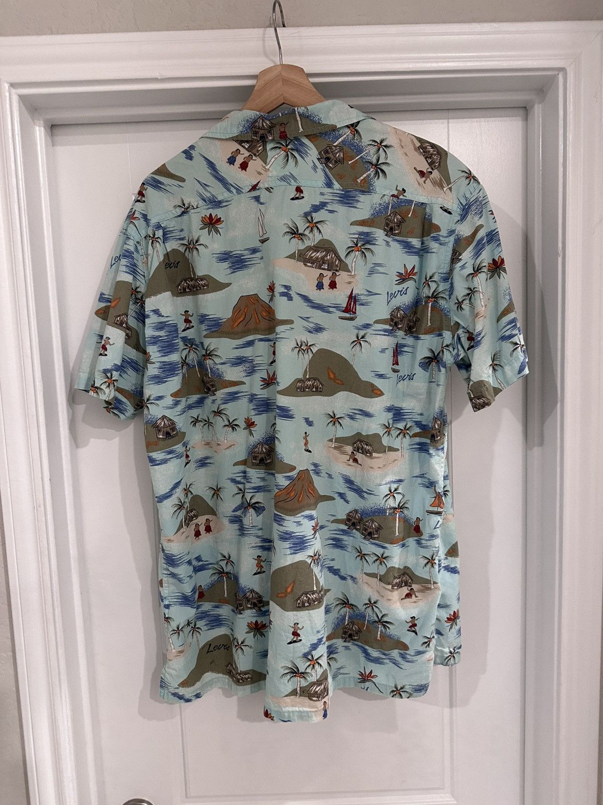 Levi's Levis Hawaiian shirt Size US XXL / EU 58 / 5 - 5 Thumbnail