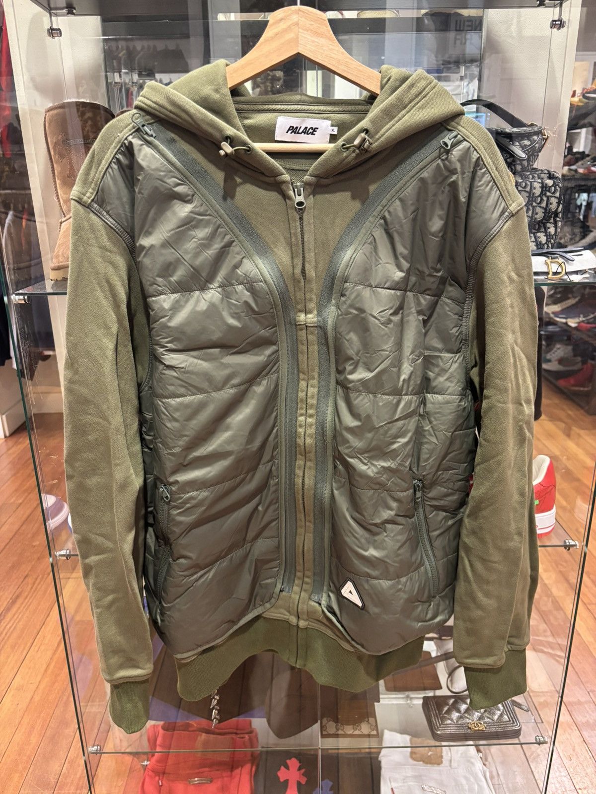 Palace Palace Tactical Zip Hooded Sweatshirt Size US XL / EU 56 / 4 - 1 Thumbnail