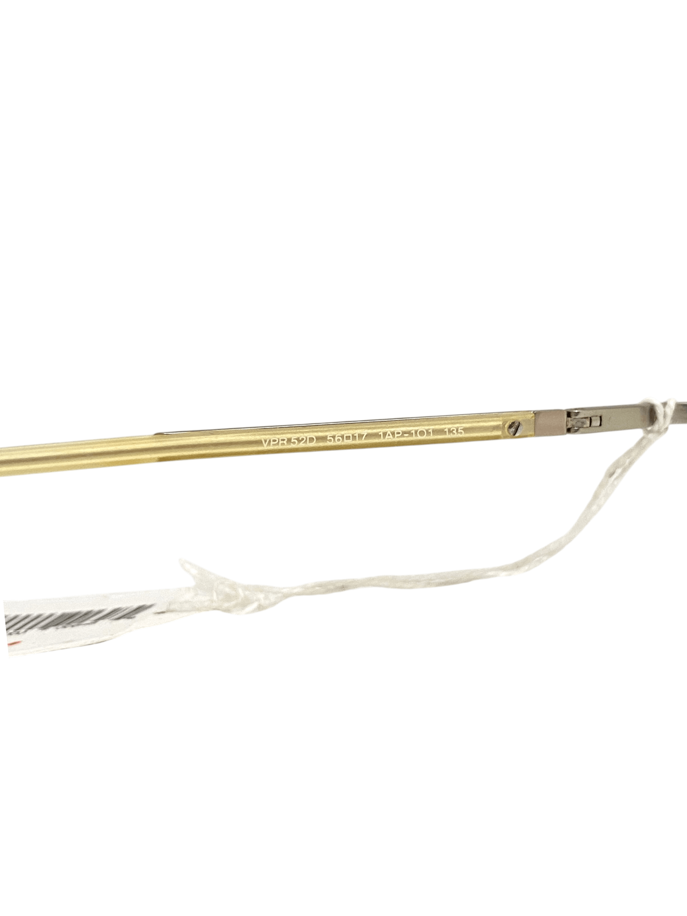 Prada Prada Logo Rimless Retro Oval Vintage Eyeglasses VPR 52D Y2K Size ONE SIZE - 10 Thumbnail