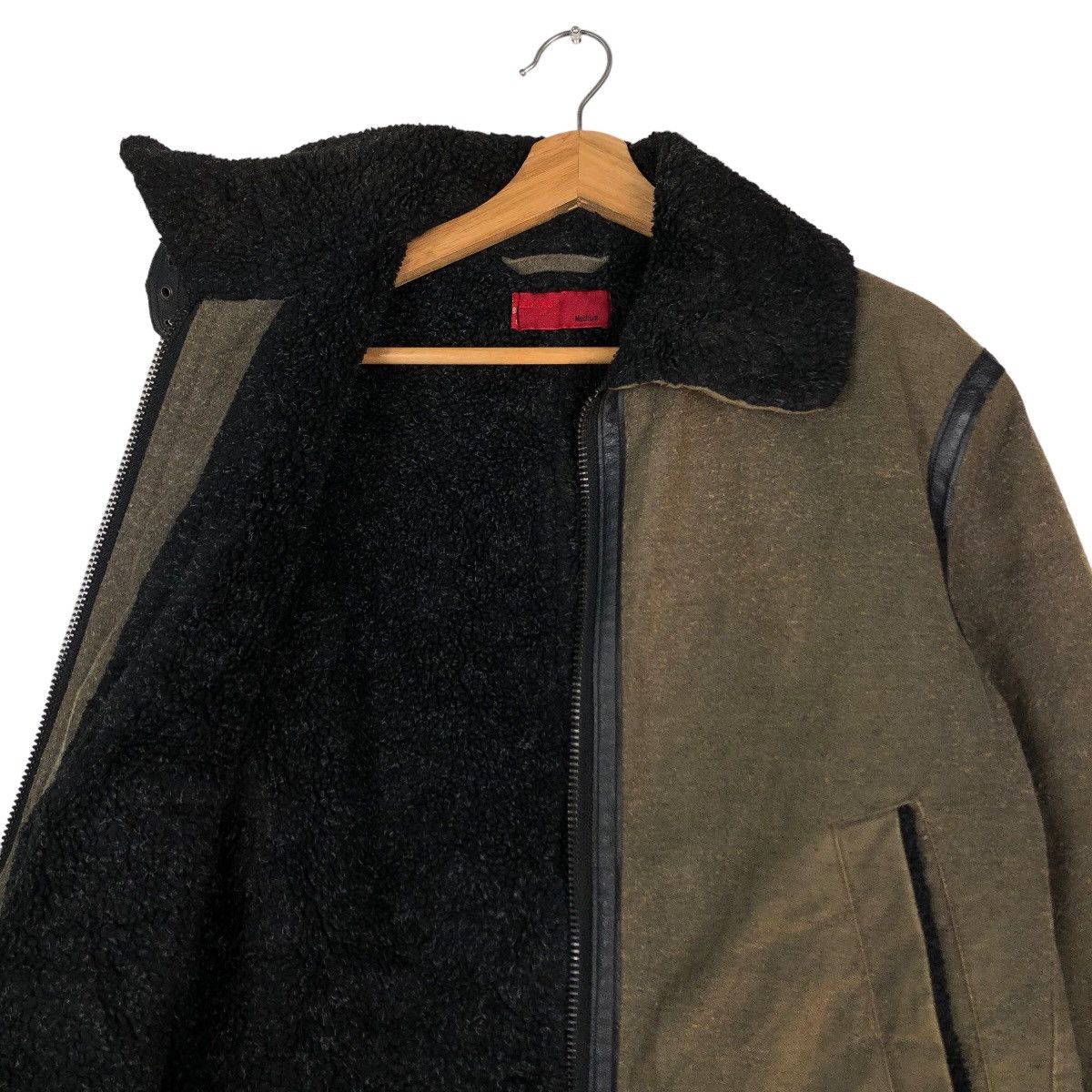 Japanese Brand 🔥VINTAGE SHEARLING BLANKET JACKET LEVIS ZIPPER Size US M / EU 48-50 / 2 - 12 Thumbnail