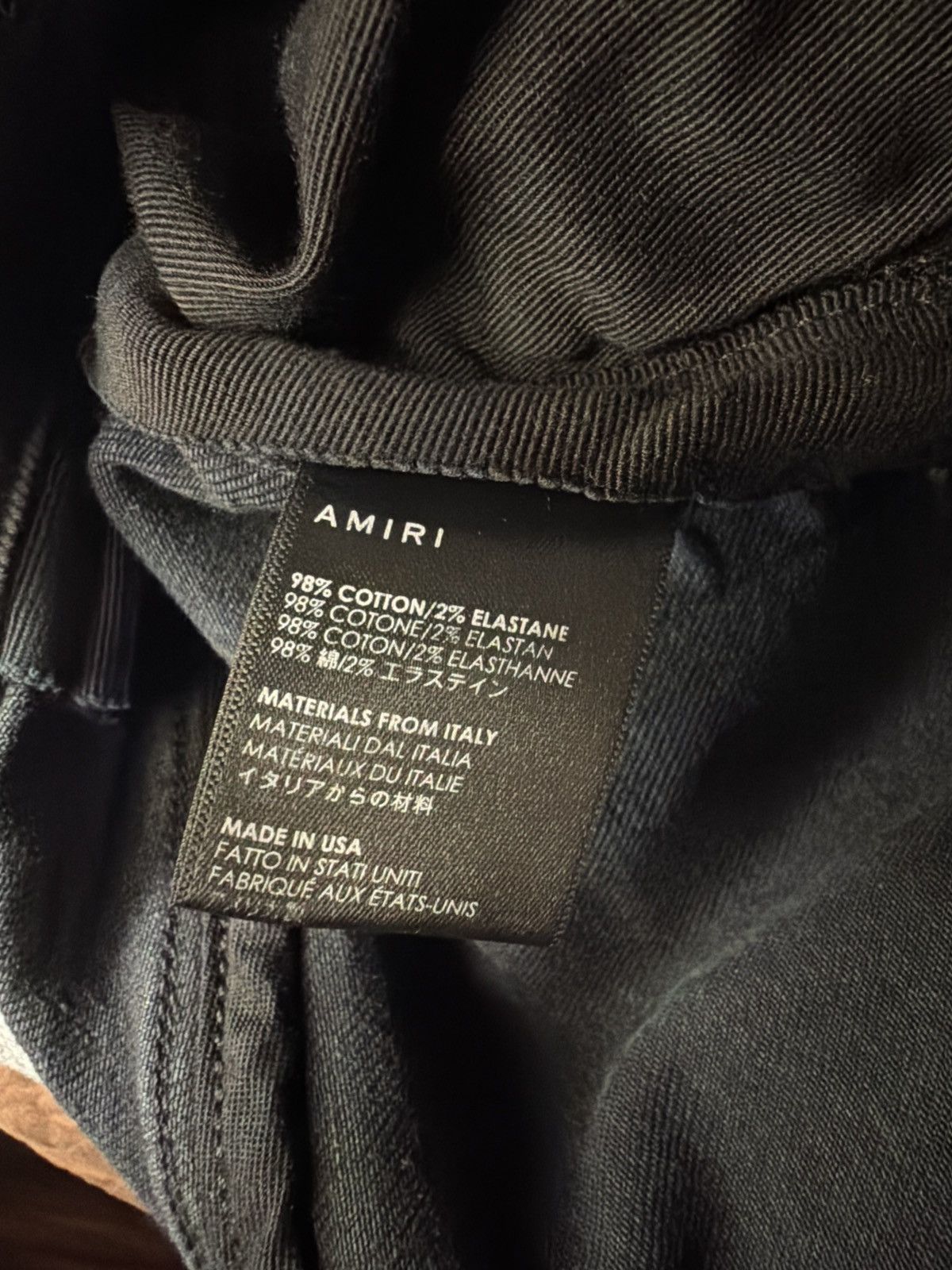 Amiri Amira Size US 34 / EU 50 - 5 Thumbnail