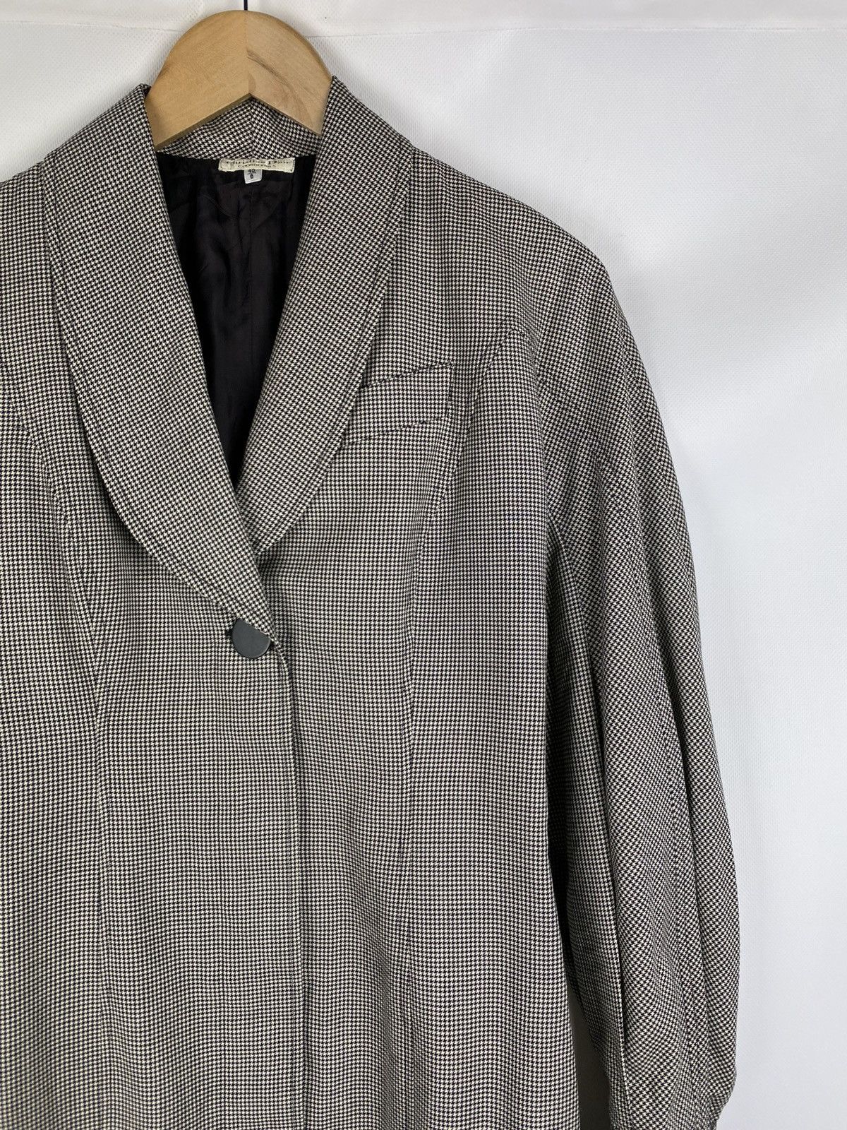 Dior Christian Dior Coordonnes vintage wool plaid blazer dress Size M / US 6-8 / IT 42-44 - 5 Thumbnail