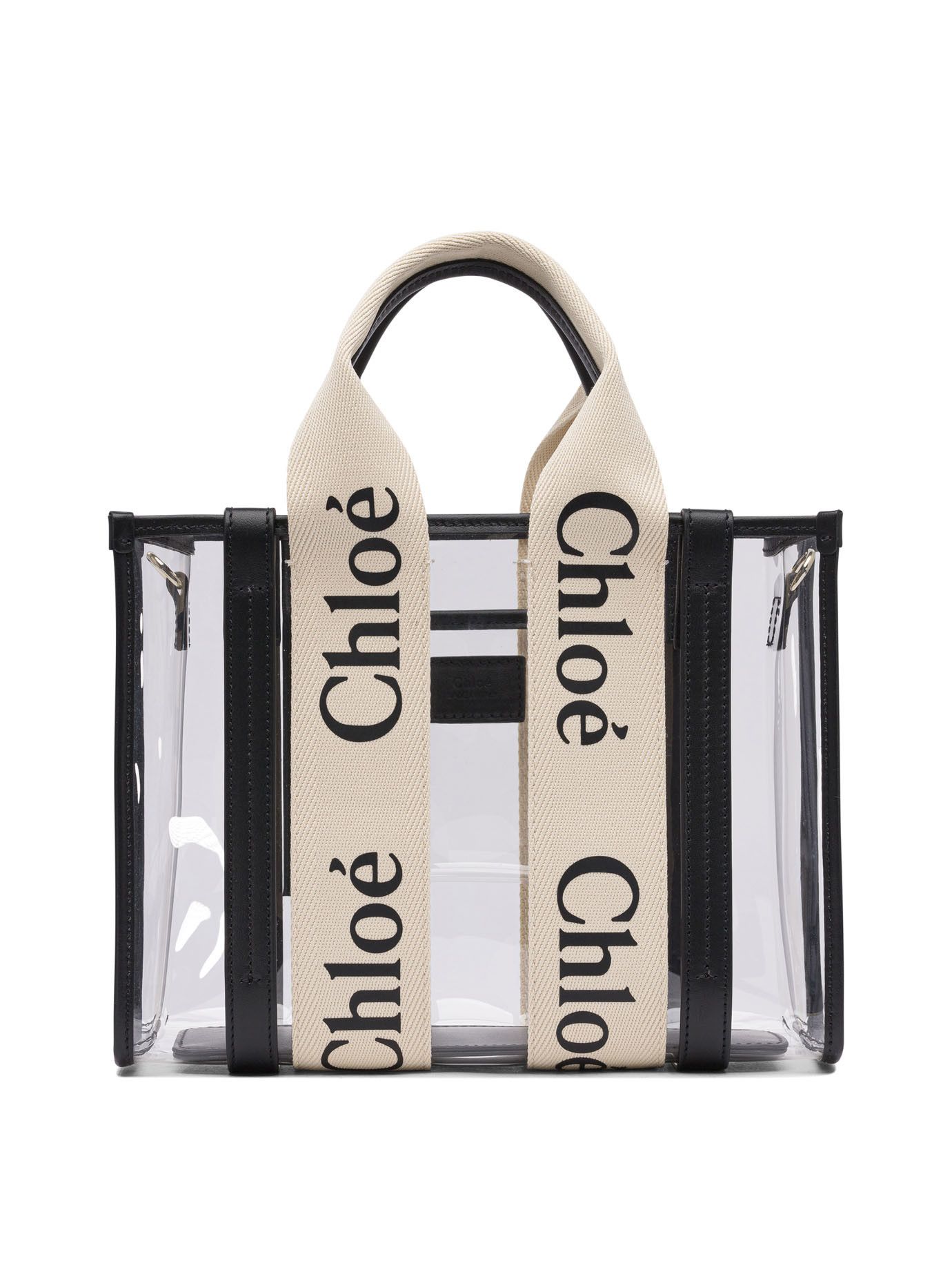 Chloe Chloé Woody Tote Bag Tag Size U Women in White