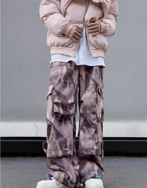 VIBE Pink High Street Vintage Casual Denim Casual Pants Size US 30 / EU 46 - 1 Thumbnail