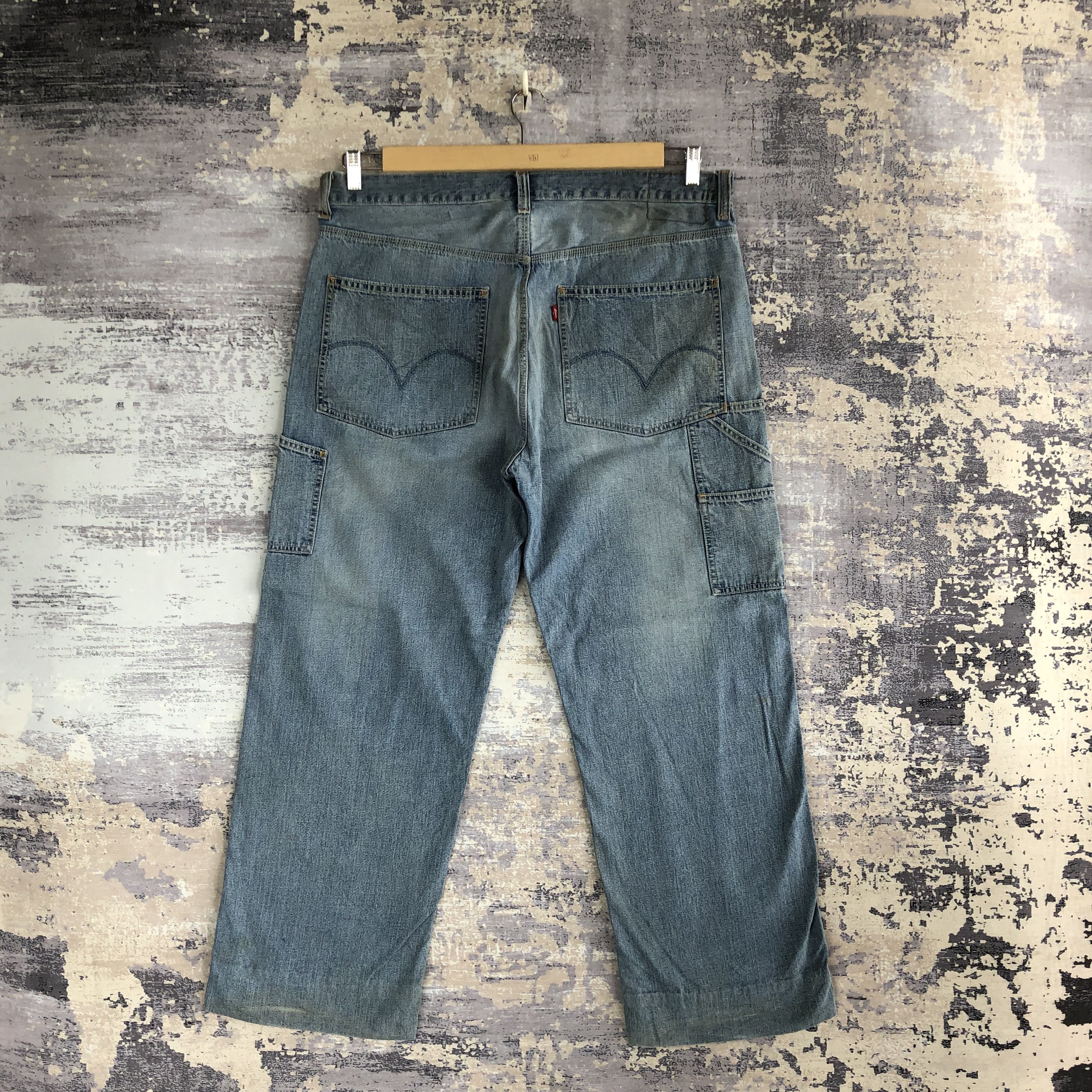 Levi's Vintage Levis Carpenter Mud Jeans Levi's Workwear Denim Size US 40 / EU 56 - 2 Thumbnail