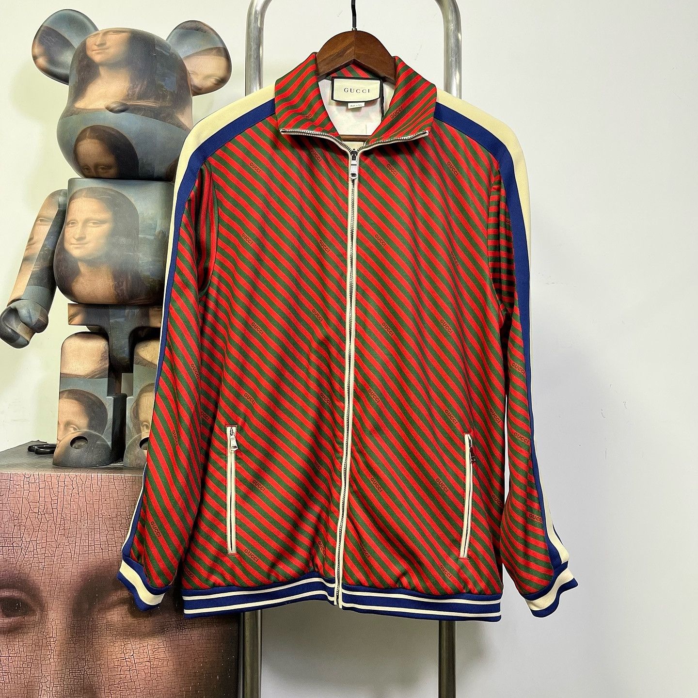 Gucci Gucci Stripe Logo Zip Jacket Size S Size US S / EU 44-46 / 1 - 1 Thumbnail