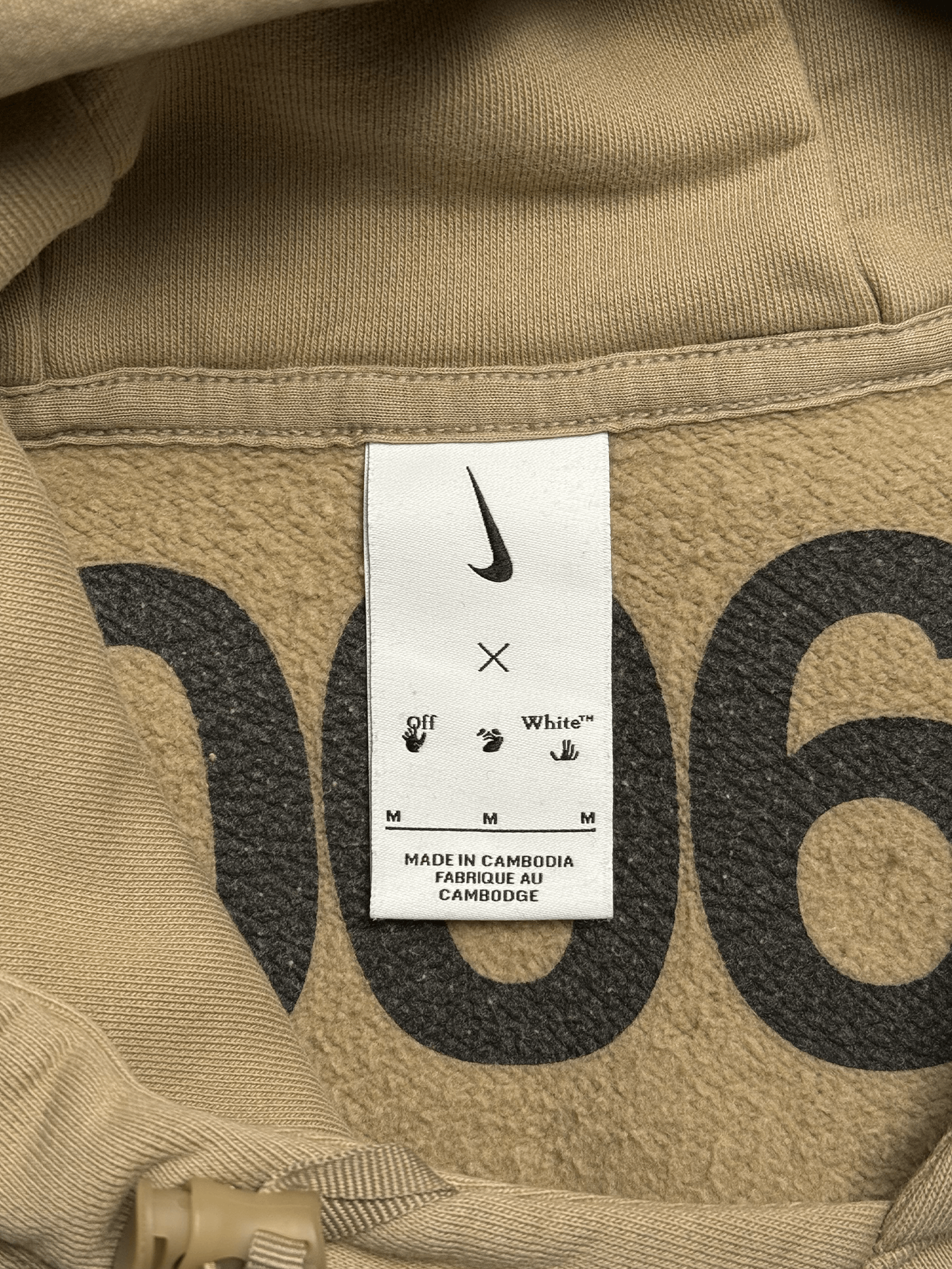 Nike × Off-White Nike x Off-White NRG CL fleece hoodie Size US M / EU 48-50 / 2 - 4 Thumbnail