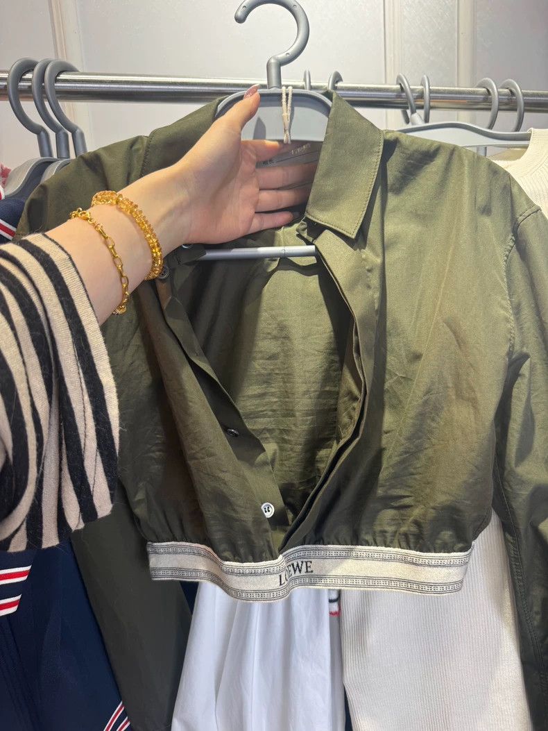 Loewe LOEWE Green short jacket Size 4XL / US 24-26 - 1 Thumbnail