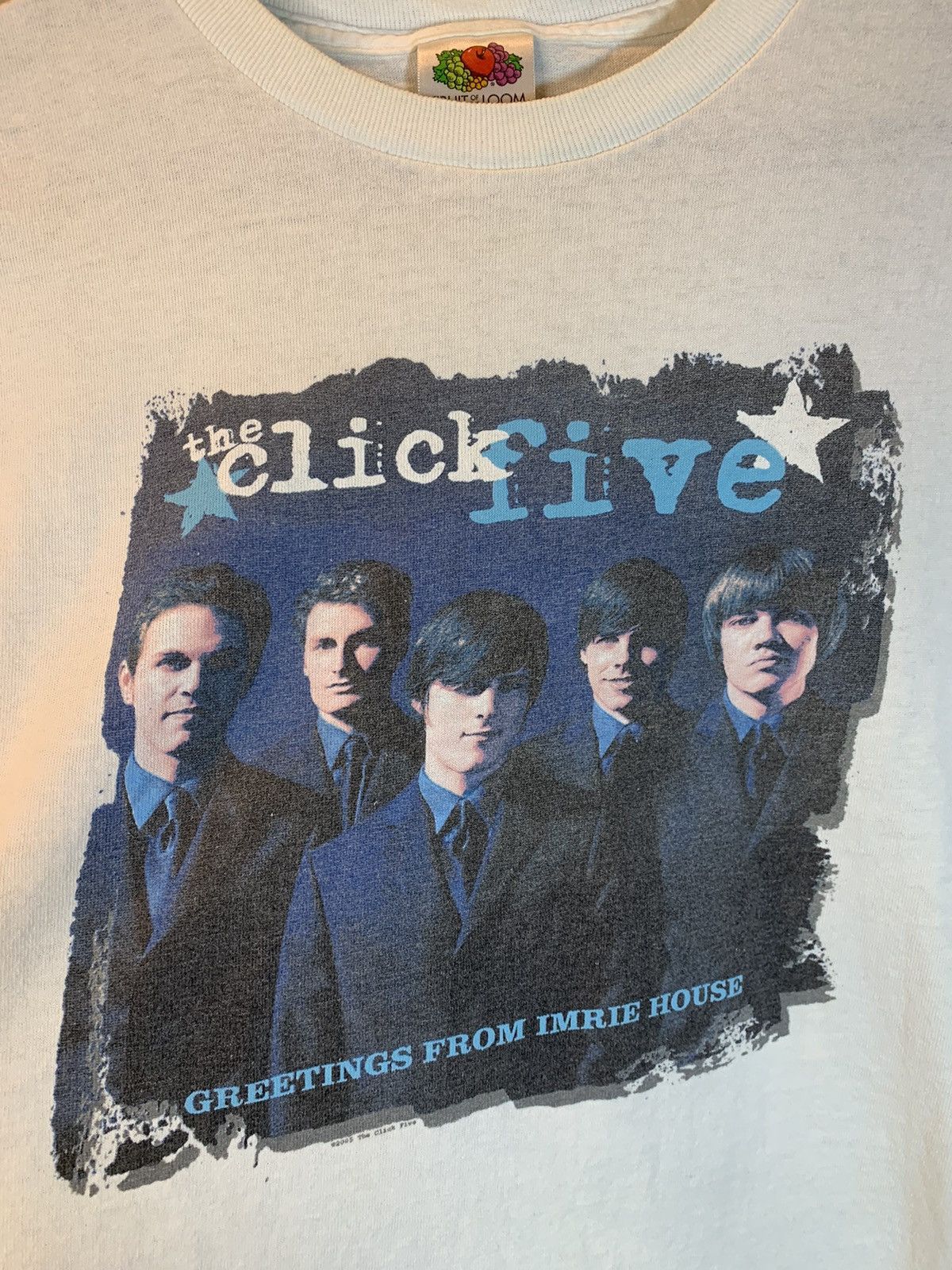 Band Tees × Vintage RARE Vintage The Click Five Greetings From Imrie House Shirt Size US S / EU 44-46 / 1 - 2 Thumbnail