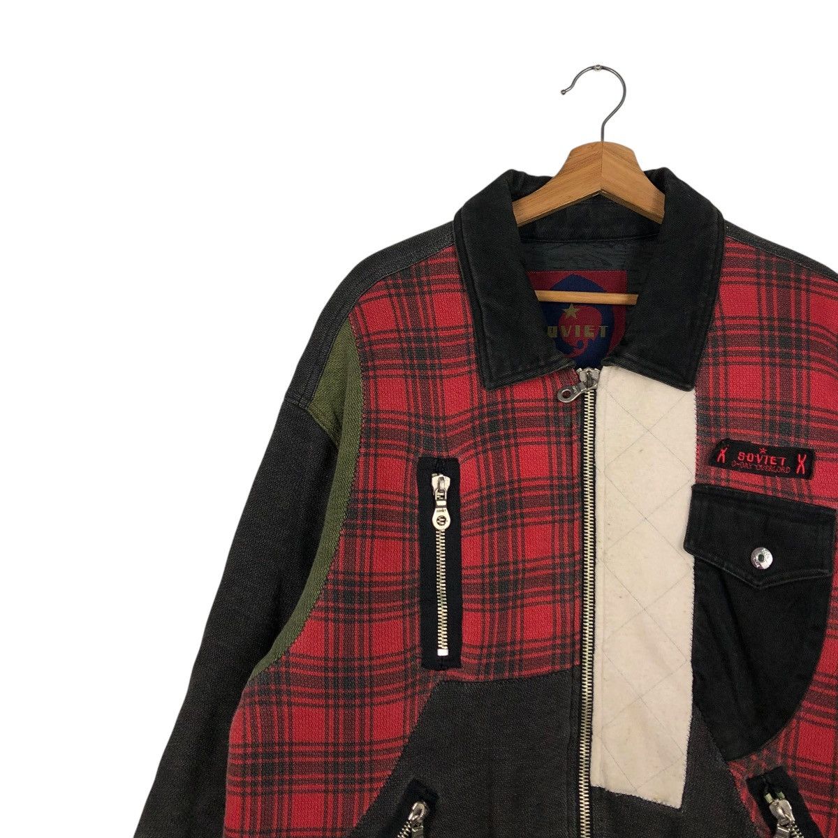 Vintage 🔥VINTAGE BOMBER JACKET SOVIET X WALTER DE VIRGILIIS ITALY Size US M / EU 48-50 / 2 - 9 Thumbnail