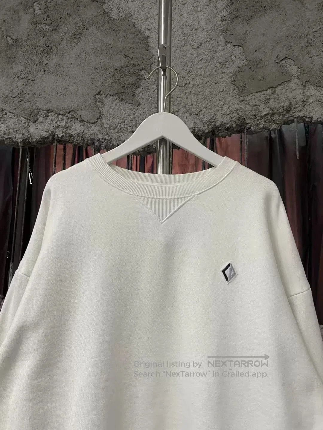 Dior Dior White Embroidered CD Logo Sweatshirt. Size US M / EU 48-50 / 2 - 3 Thumbnail