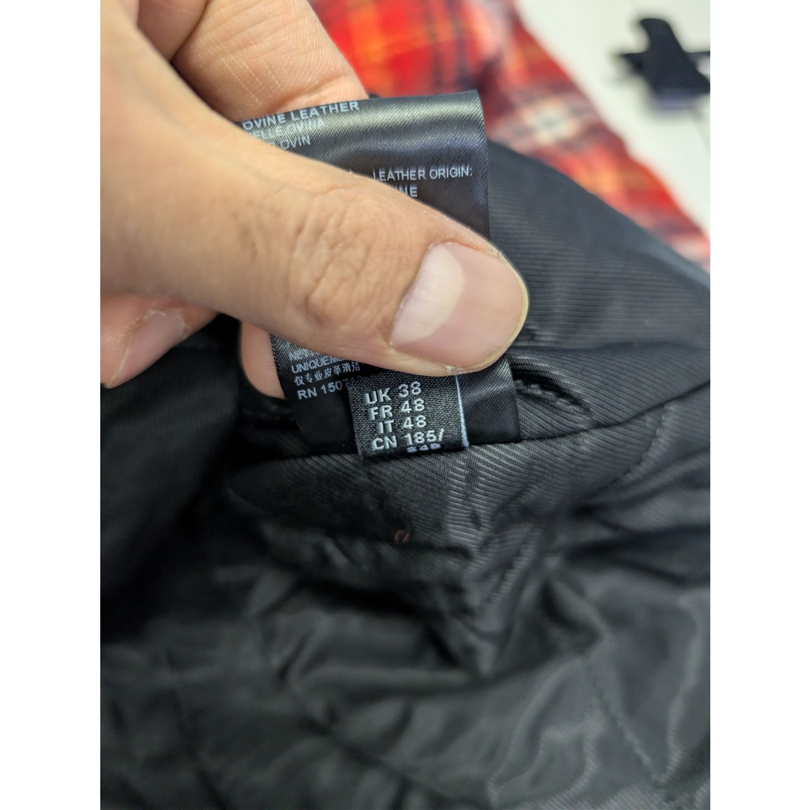 Amiri o1rshd1 Brushed Plaid Overshirt in Red Size US M / EU 48-50 / 2 - 20 Thumbnail