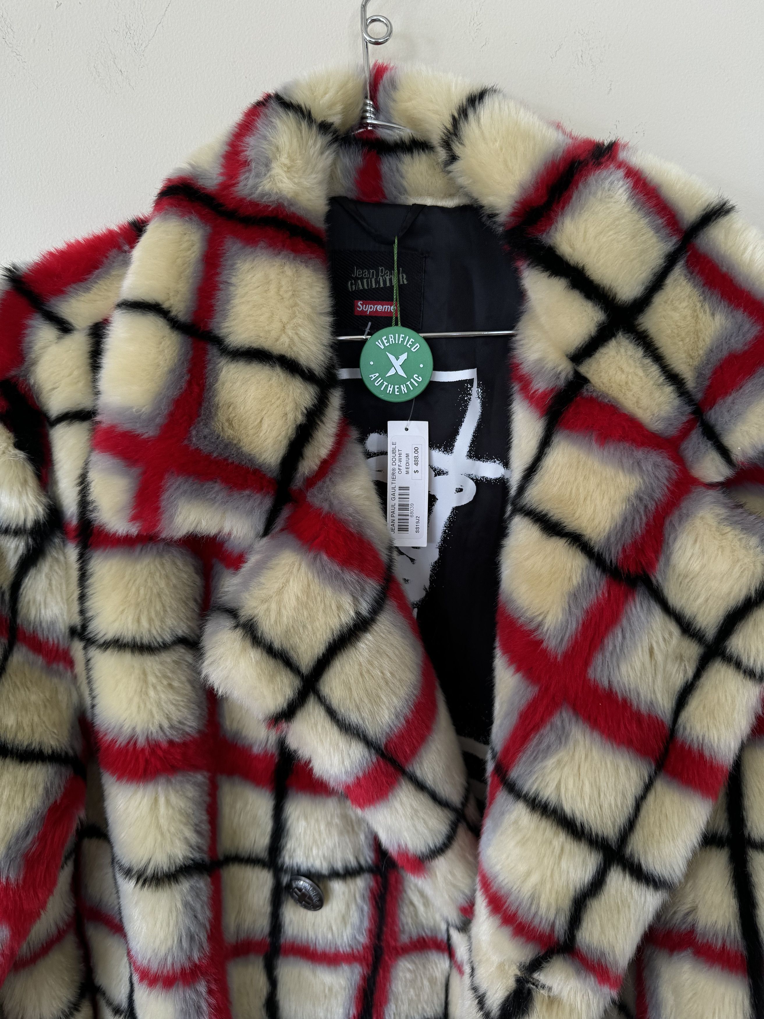 Jean Paul Gaultier × Supreme Supreme JPG Fur Coat NWT Size US M / EU 48-50 / 2 - 4 Thumbnail