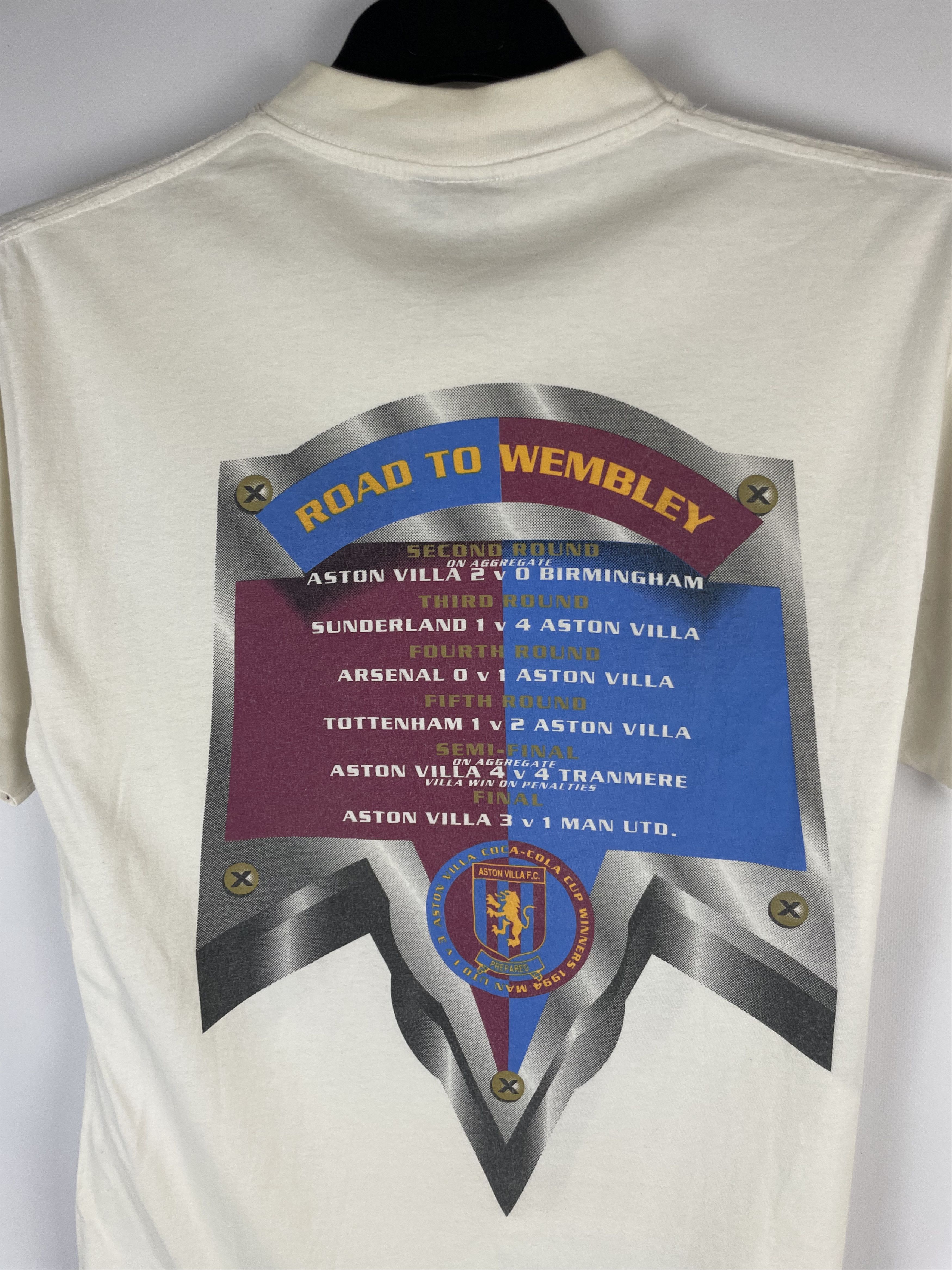 Other Vintage Aston Villa 1994 T-Shirt Size US S / EU 44-46 / 1 - 11 Thumbnail