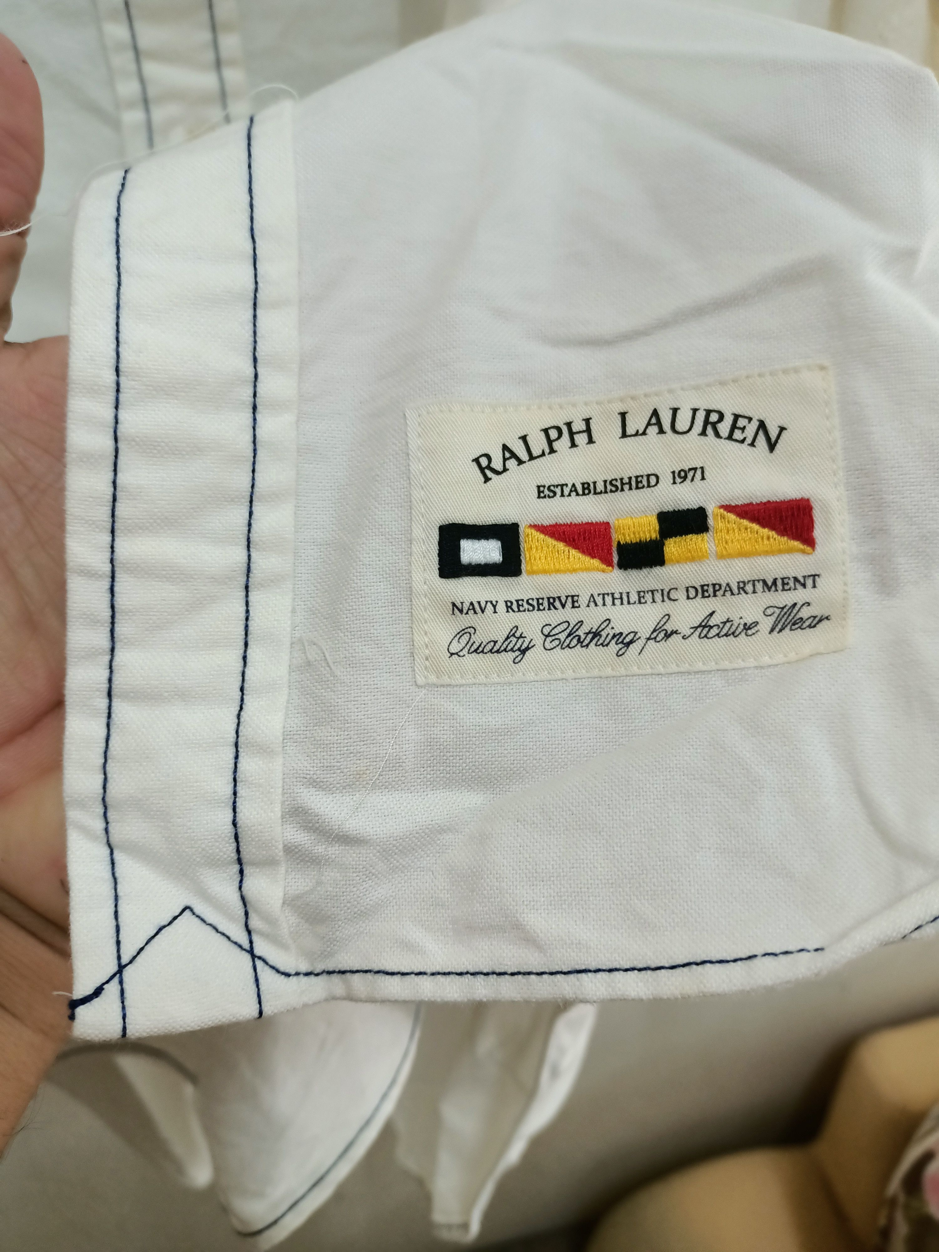 Polo Ralph Lauren Polo Ralph Lauren Relaxed Fit P-15 Sailing Shirt Size US XL / EU 56 / 4 - 6 Thumbnail