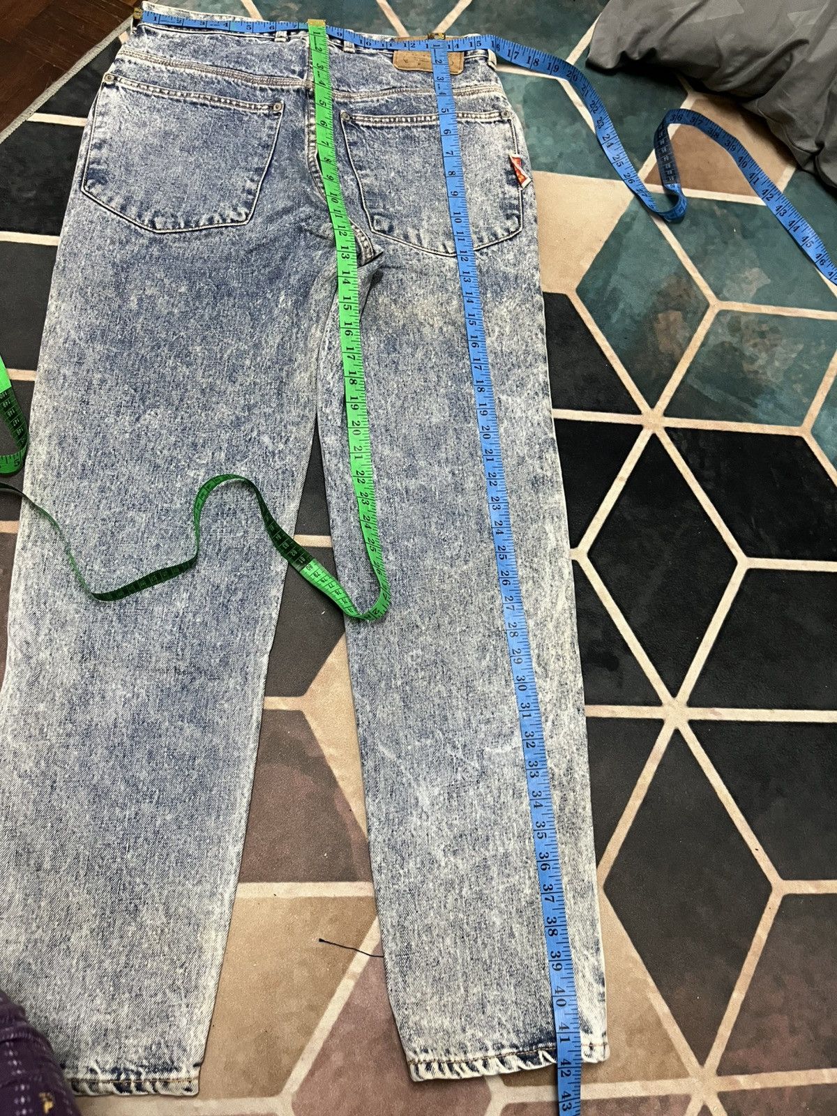 Japanese Brand 💥PURE VINTAGE Edwin Tokyo 80s Cut Jeans Size US 31 - 13 Thumbnail