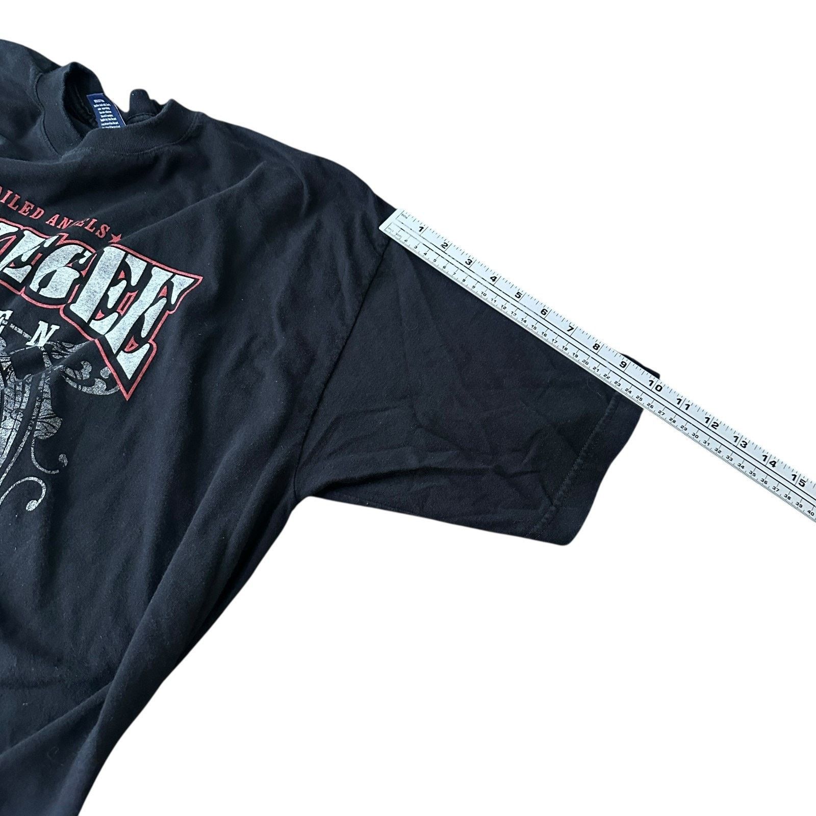 Other VTG Big Boy Tuskegee Airmen Angels T-Shirt Mens 3X Black USA Size US XXL / EU 58 / 5 - 9 Thumbnail
