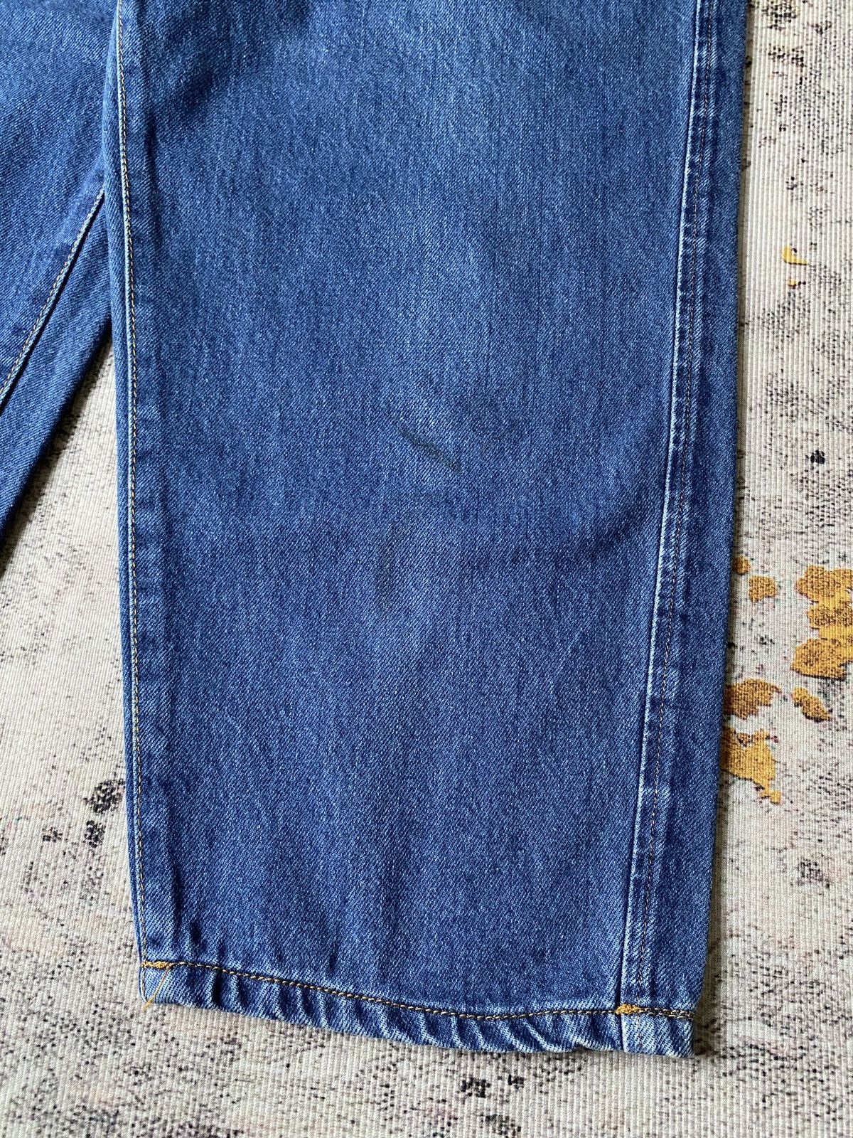 Comme des Garcons Homme Vintage 80’s Comme Des Garcons Homme Cropped Baggy Jeans Size US 31 - 7 Thumbnail