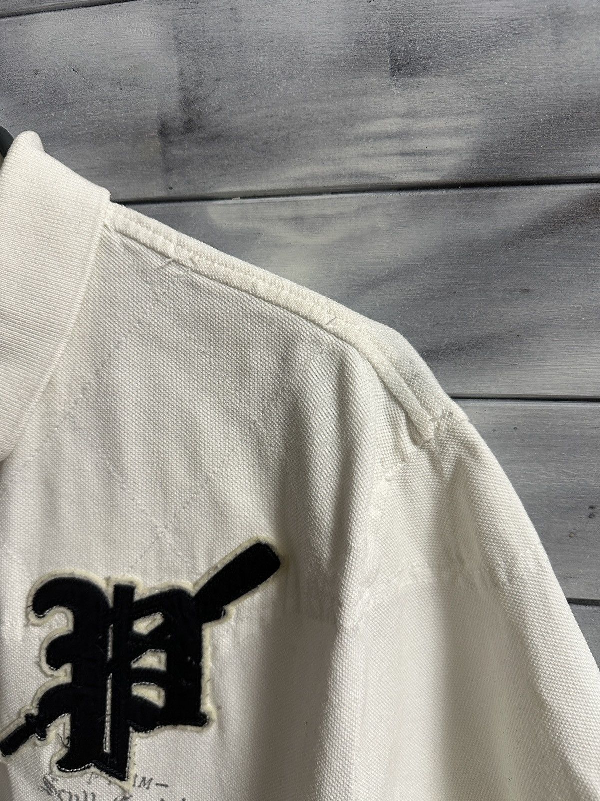 Polo Ralph Lauren Rare Polo Ralph Lauren Big Logo Seul Captain 17 Size US XL / EU 56 / 4 - 12 Thumbnail