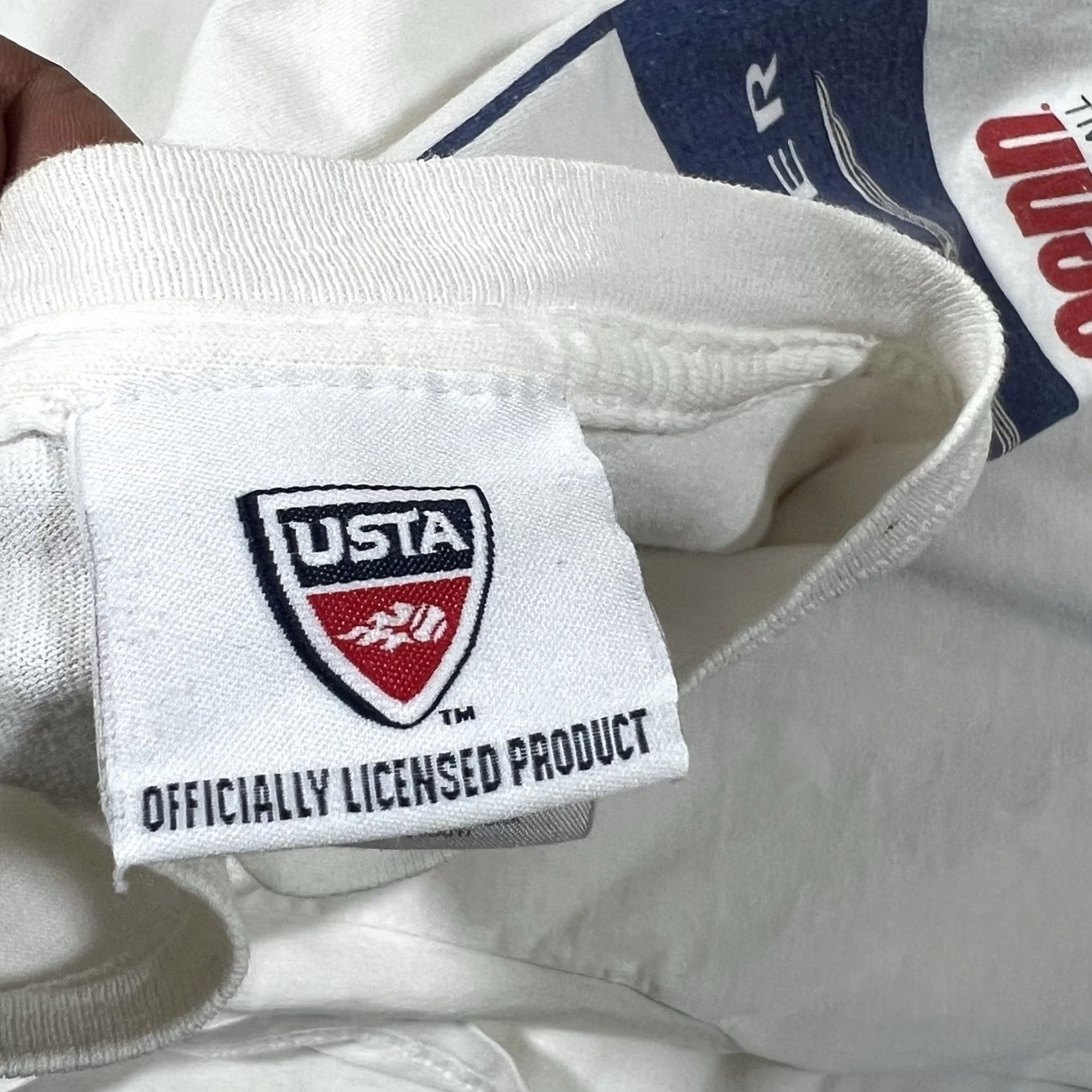 Vintage VINTAGE USTA T-Shirt White L Men 2006 Sectional Championship Graphic Tee Size L Size US L / EU 52-54 / 3 - 6 Thumbnail