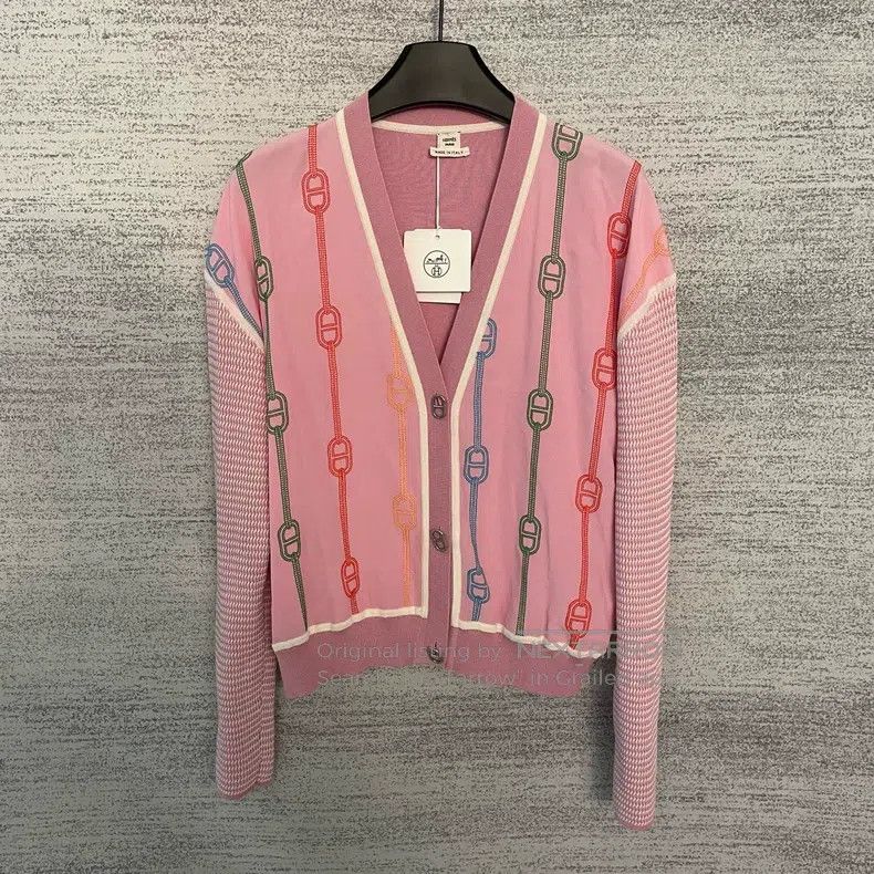 Hermes Hermes Two-Tone Twisted Embroidered Single-Breasted Long S Size XS / US 0-2 / IT 36-38 - 1 Thumbnail