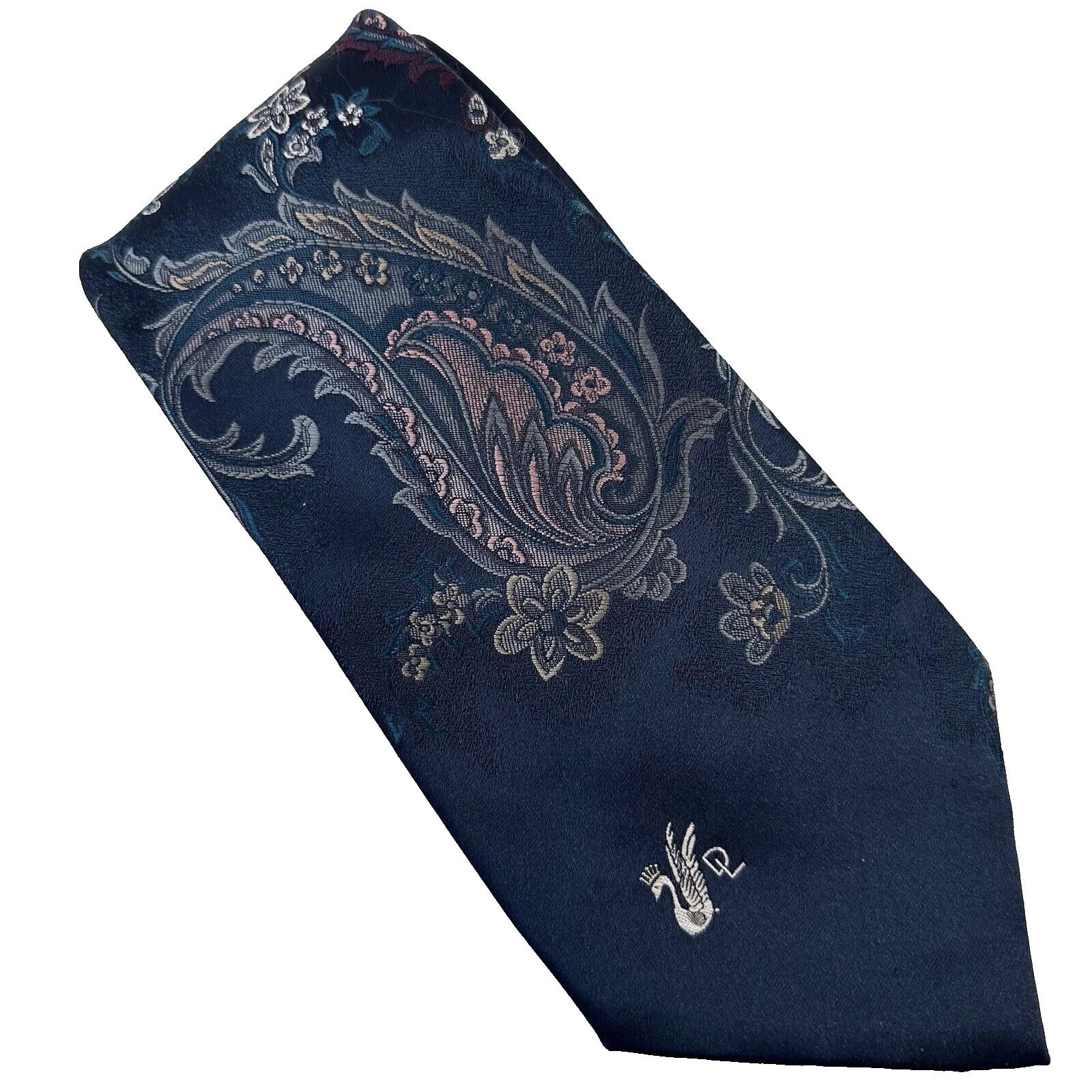 Other Don Loper Beverly Hills Tie Polyester Paisley Floral Preppy Size ONE SIZE - 1 Thumbnail