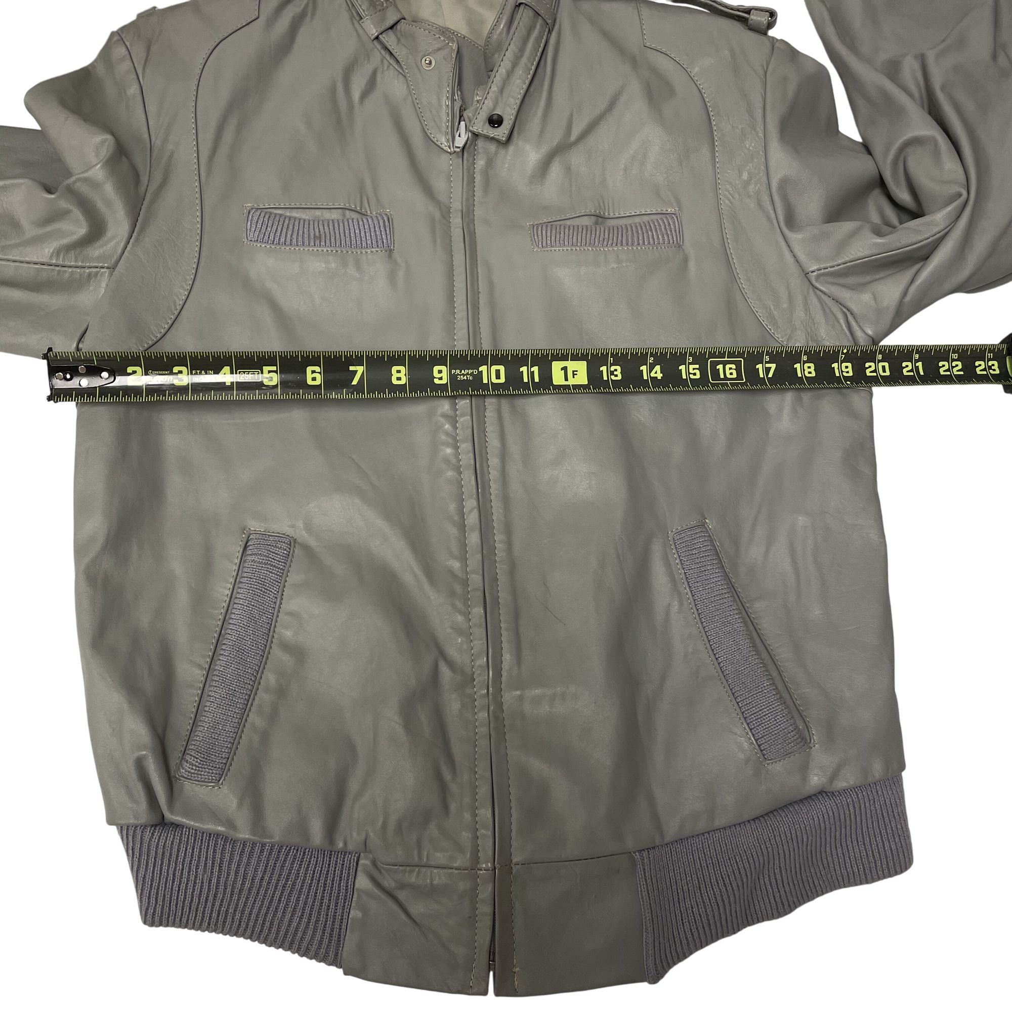 Other Vtg Leather CAFE RACER Motorcycle Biker Bomber Jacket Size US S / EU 44-46 / 1 - 6 Thumbnail