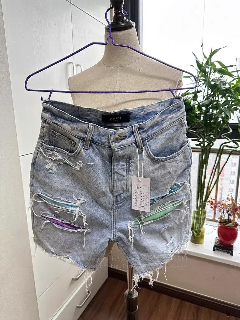Amiri Amiri Denim Shorts Size US 29 - 1 Thumbnail