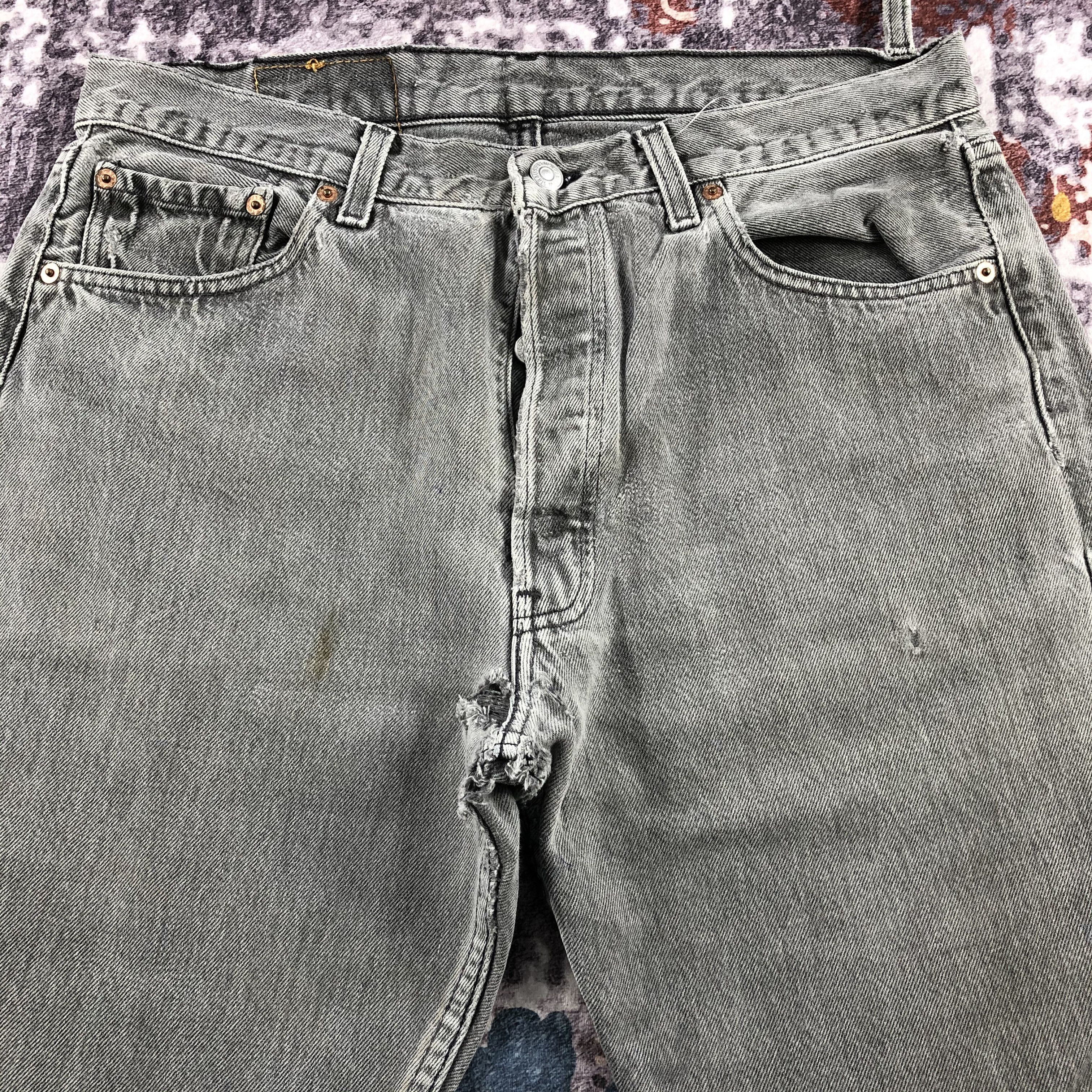 Levi's × Vintage 90s Vintage Levis 501 Earth Tone Jeans-JM2380 Size US 34 / EU 50 - 3 Thumbnail