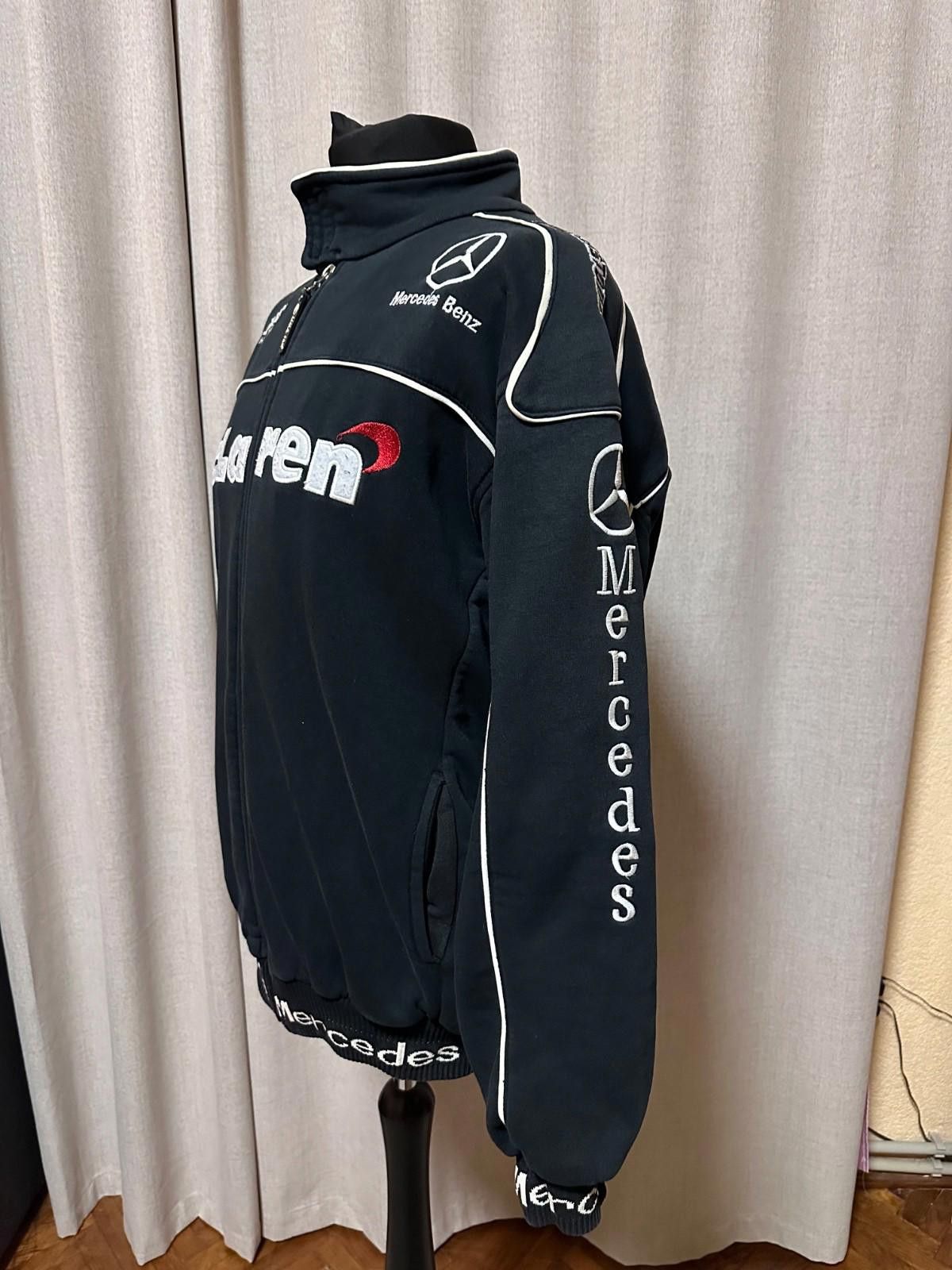 Mercedes-Benz Mercedes Benz x Maclaren Racing Big Logo Zip Up Jacket Rare Size US XXL / EU 58 / 5 - 4 Thumbnail