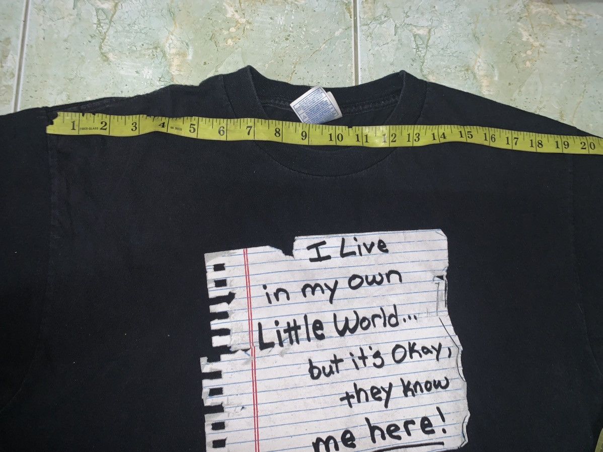 Vintage Vintage 90’s Wording t-shirt Size US M / EU 48-50 / 2 - 10 Thumbnail