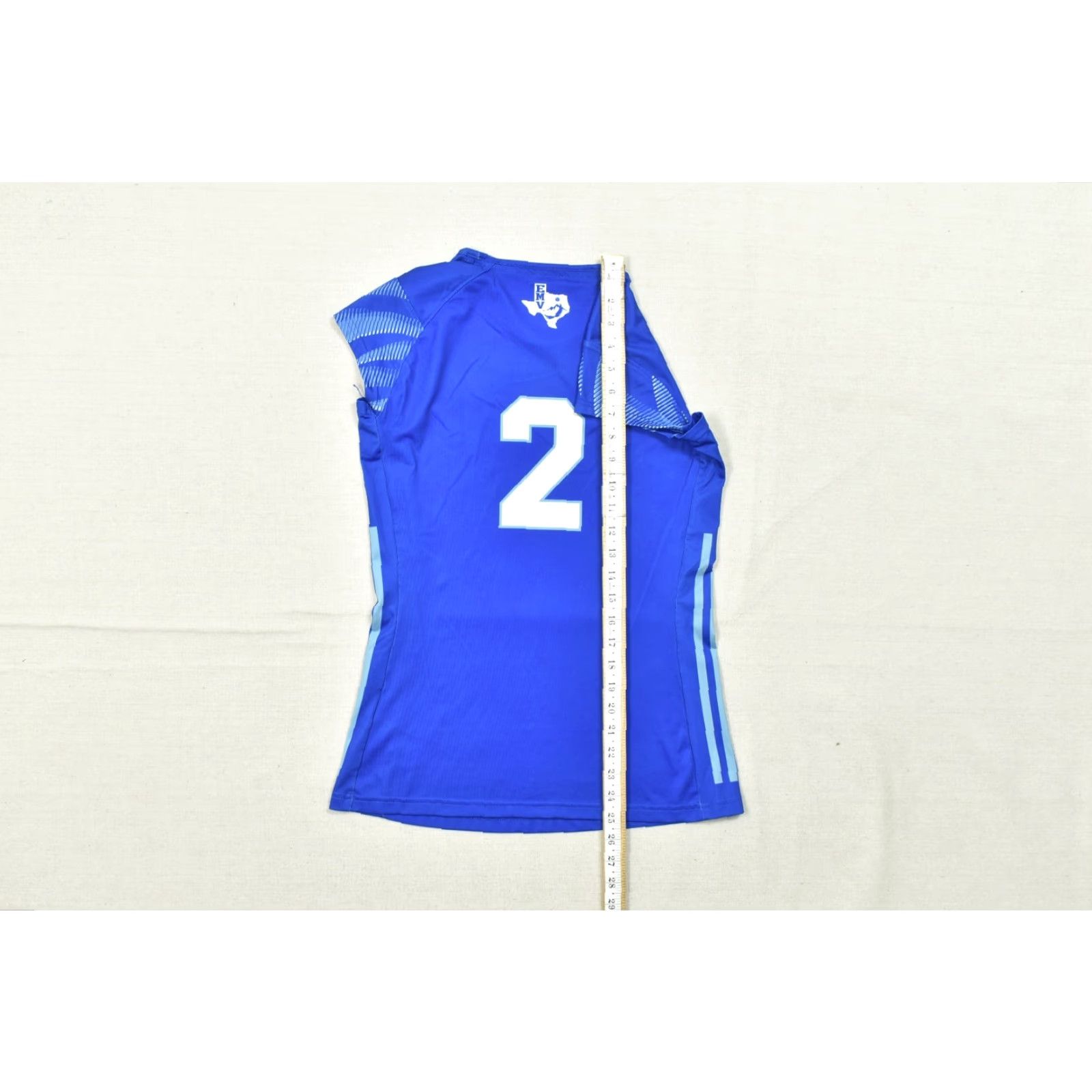 Adidas Adidas Volleyball EMV 2 Blue Sleeveless Jersey Women's Size S Recycled Polye] Size S / US 4 / IT 40 - 5 Thumbnail